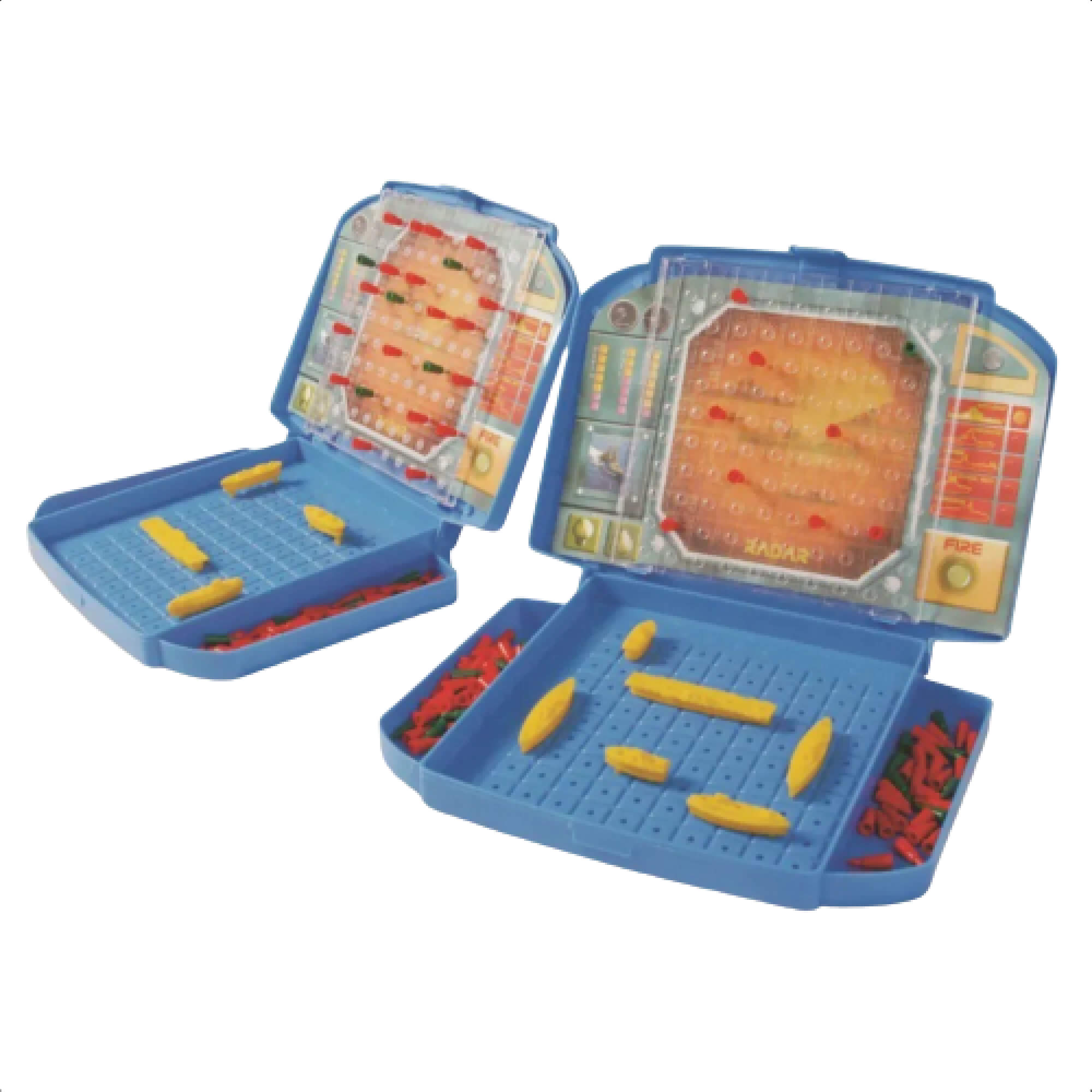 Jogo Batalha Naval Infantil Planejamento Estratégia 2 Maletas 10 Navios +8 Anos Nig Brinquedos-1121