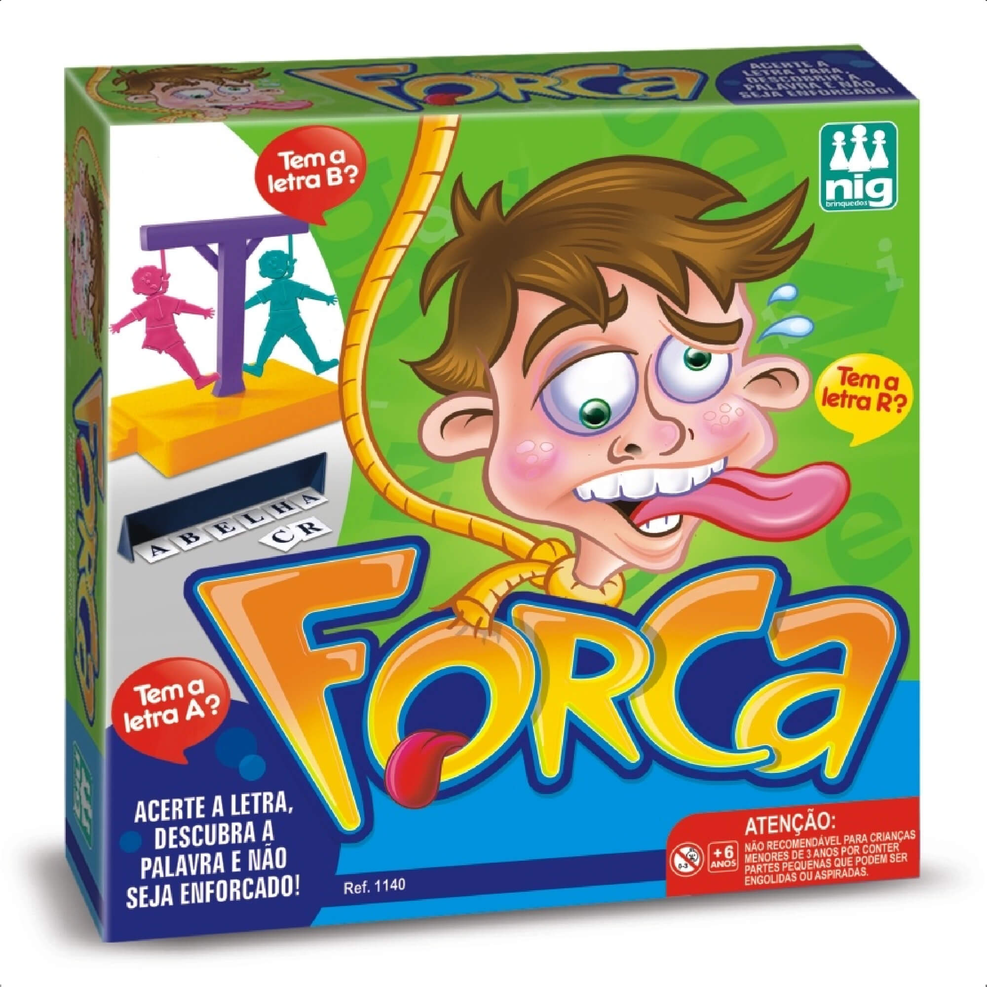 Jogo da Forca Infantil Divertido Resistente Nig Brinquedos 1140