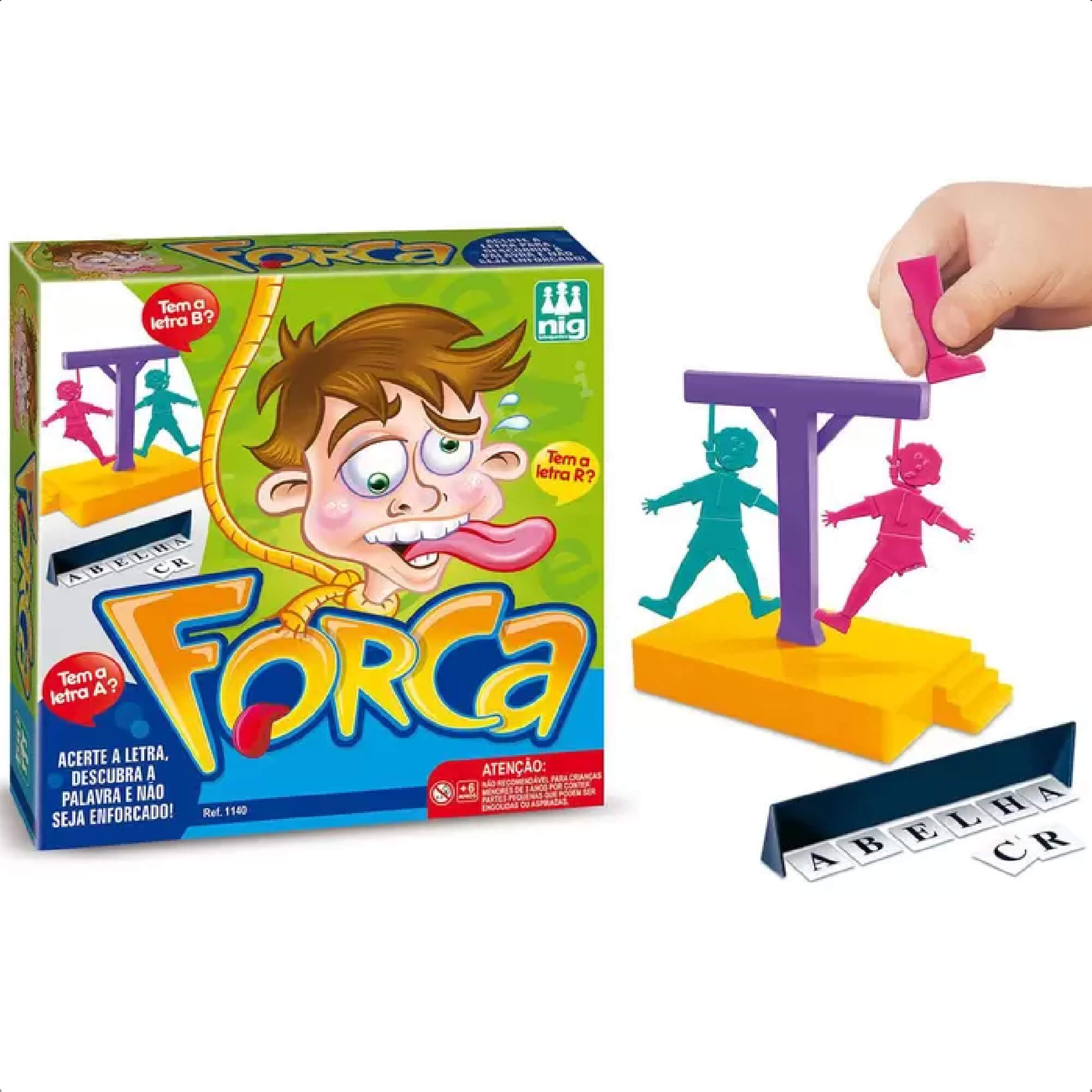 Jogo da Forca Infantil Divertido Resistente Nig Brinquedos 1140