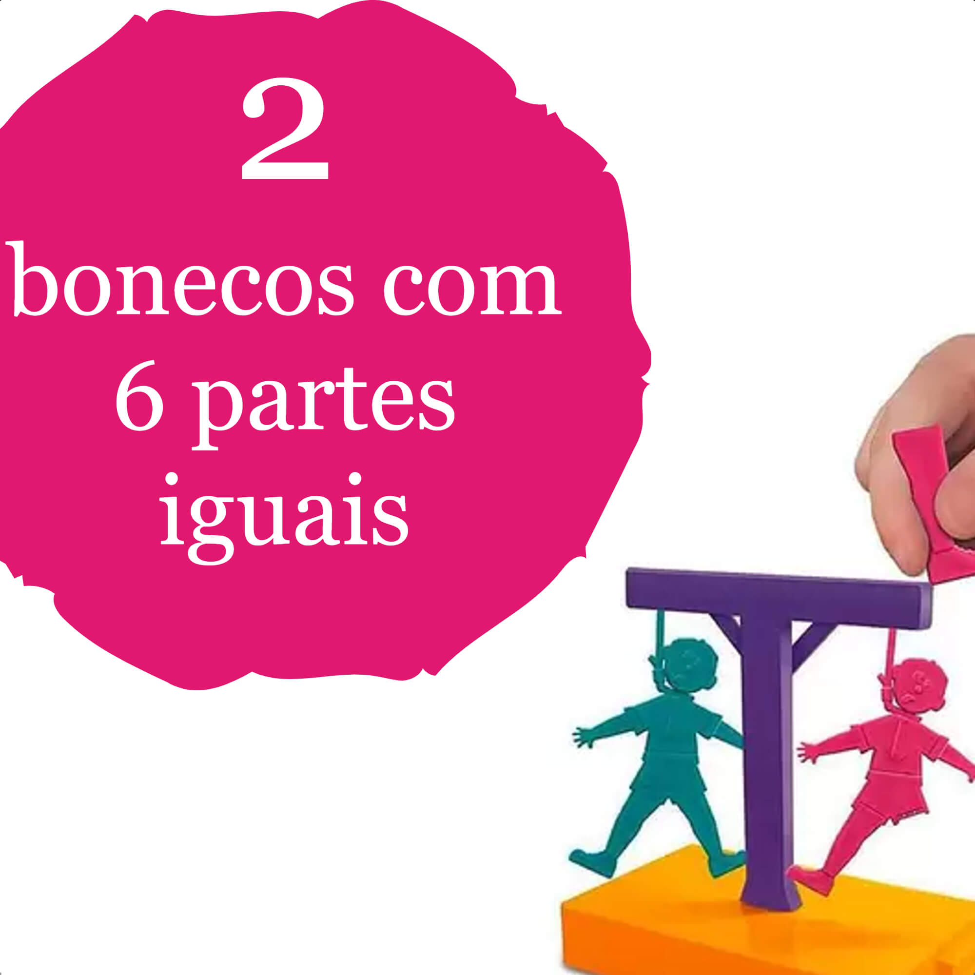 Jogo da Forca Infantil Divertido Resistente Nig Brinquedos 1140
