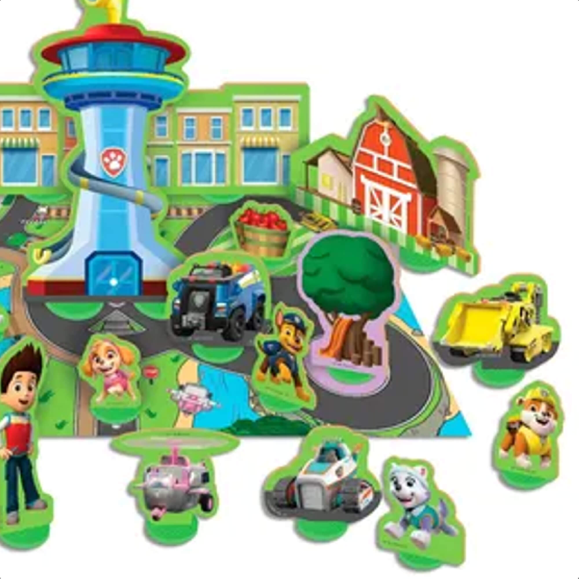 Brinquedo Cenário Baía Da Aventura Patrulha Canina Infantil Criatividade Nig Brinquedos - 0686