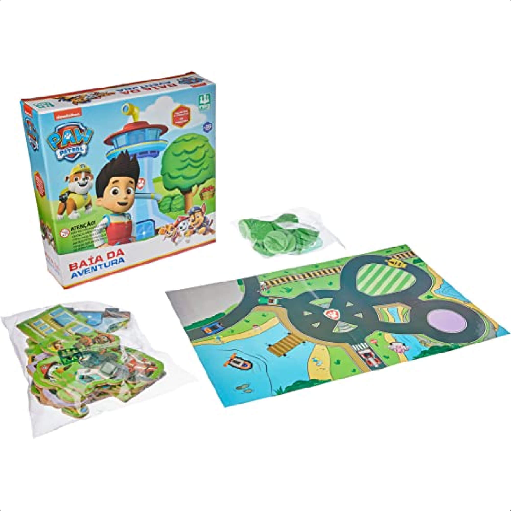 Brinquedo Cenário Baía Da Aventura Patrulha Canina Infantil Criatividade Nig Brinquedos - 0686