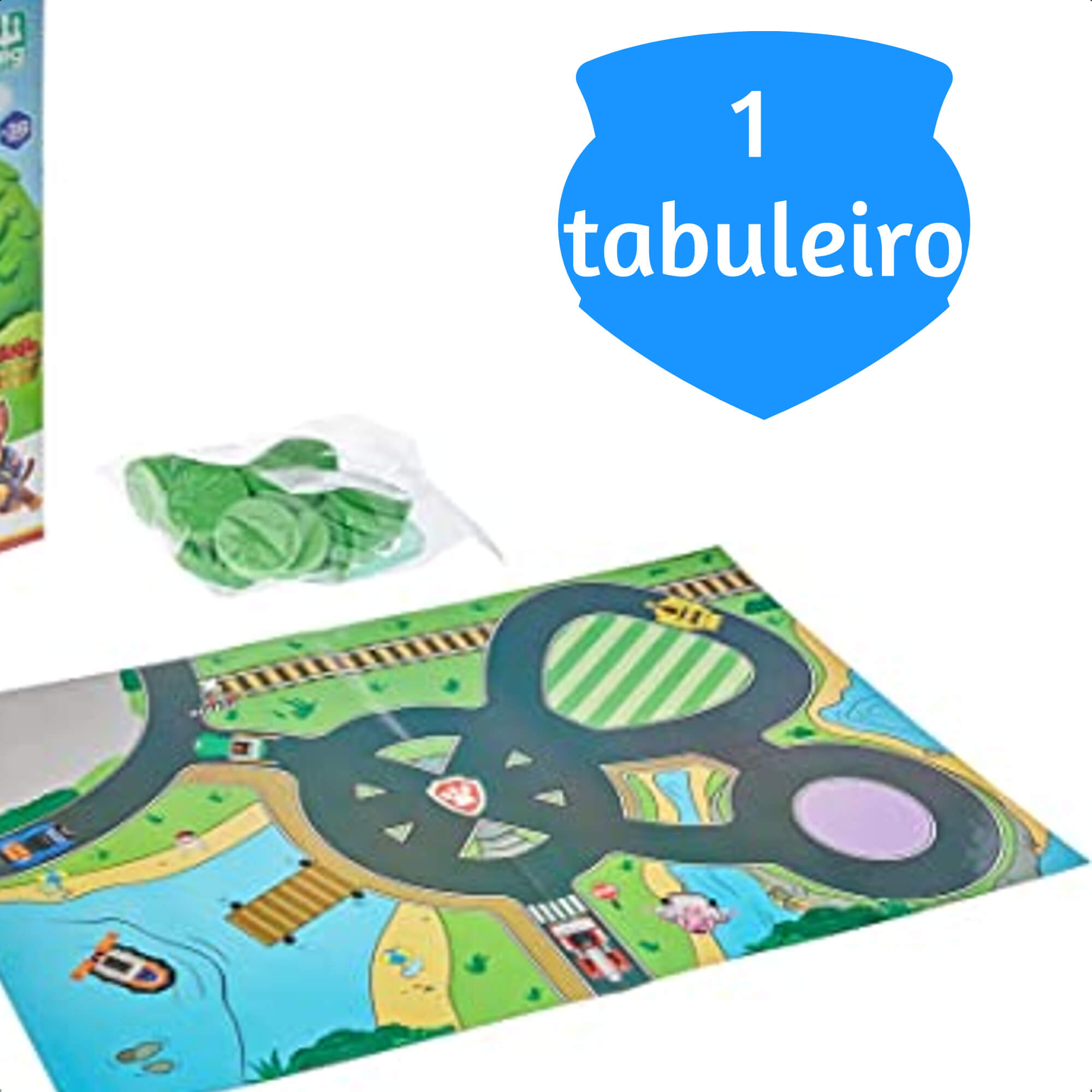 Brinquedo Cenário Baía Da Aventura Patrulha Canina Infantil Criatividade Nig Brinquedos - 0686