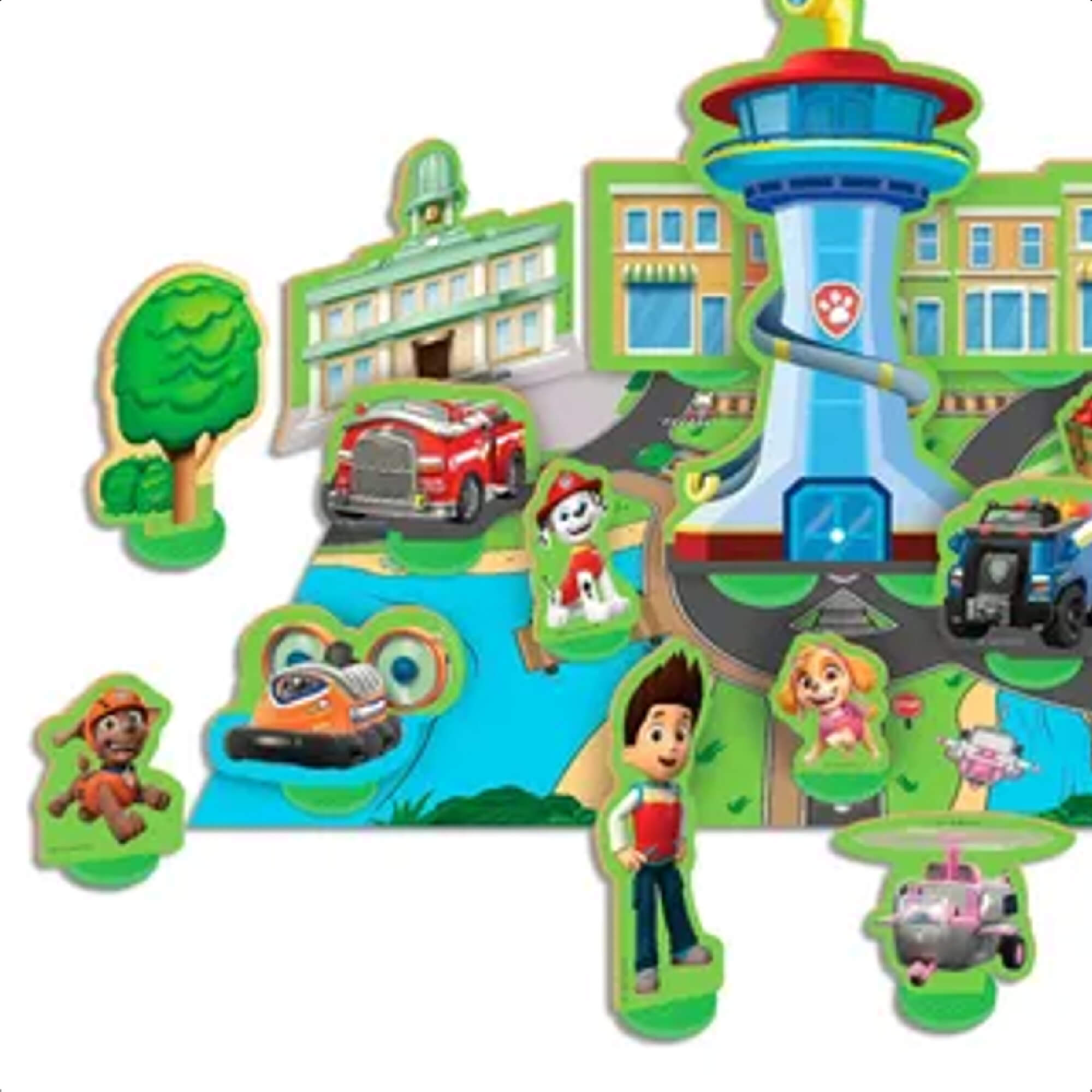 Brinquedo Cenário Baía Da Aventura Patrulha Canina Infantil Criatividade Nig Brinquedos - 0686