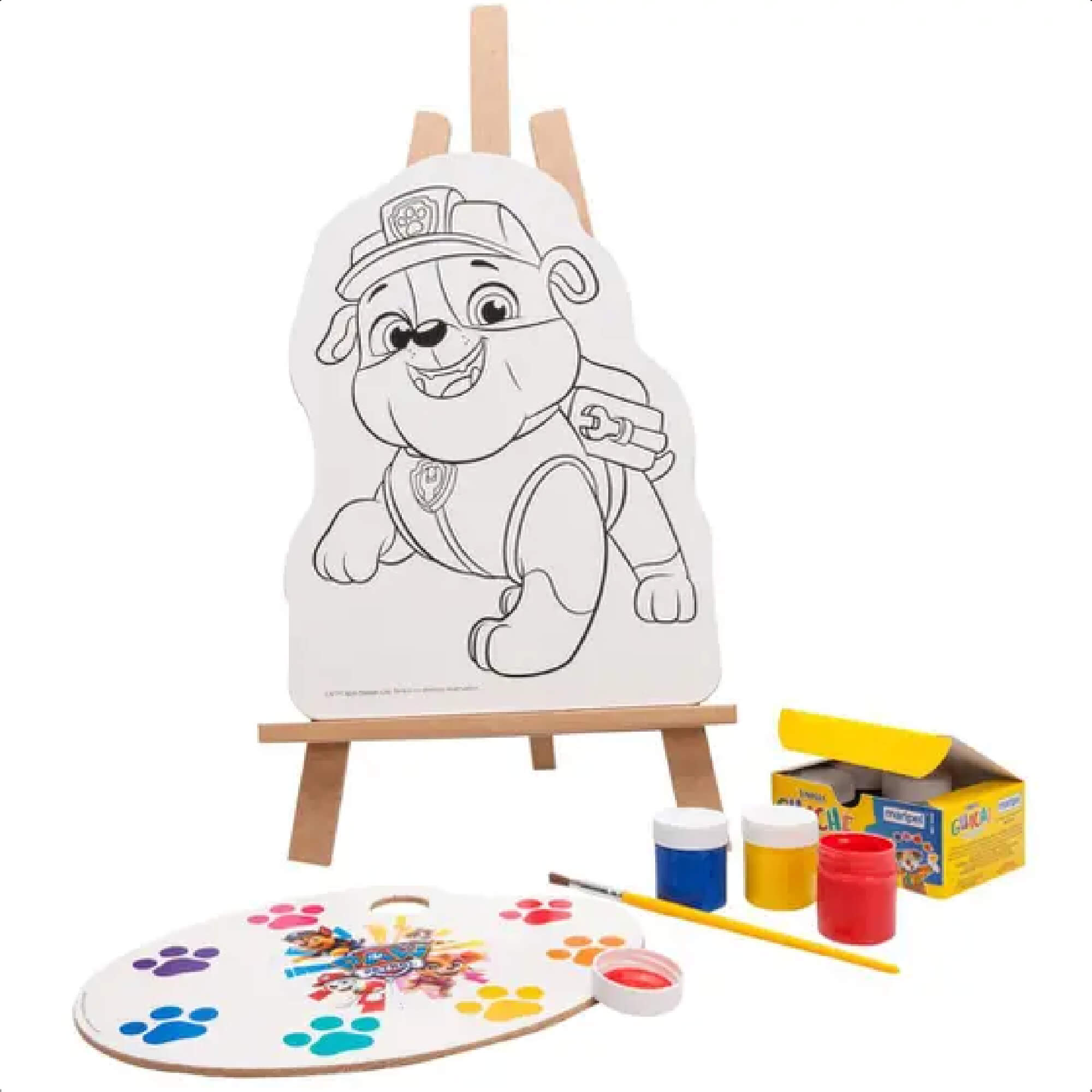 Kit Pintura Patrulha Canina Infantil Criatividade Diversão A Partir De 4 Anos Nig Brinquedos - 0680
