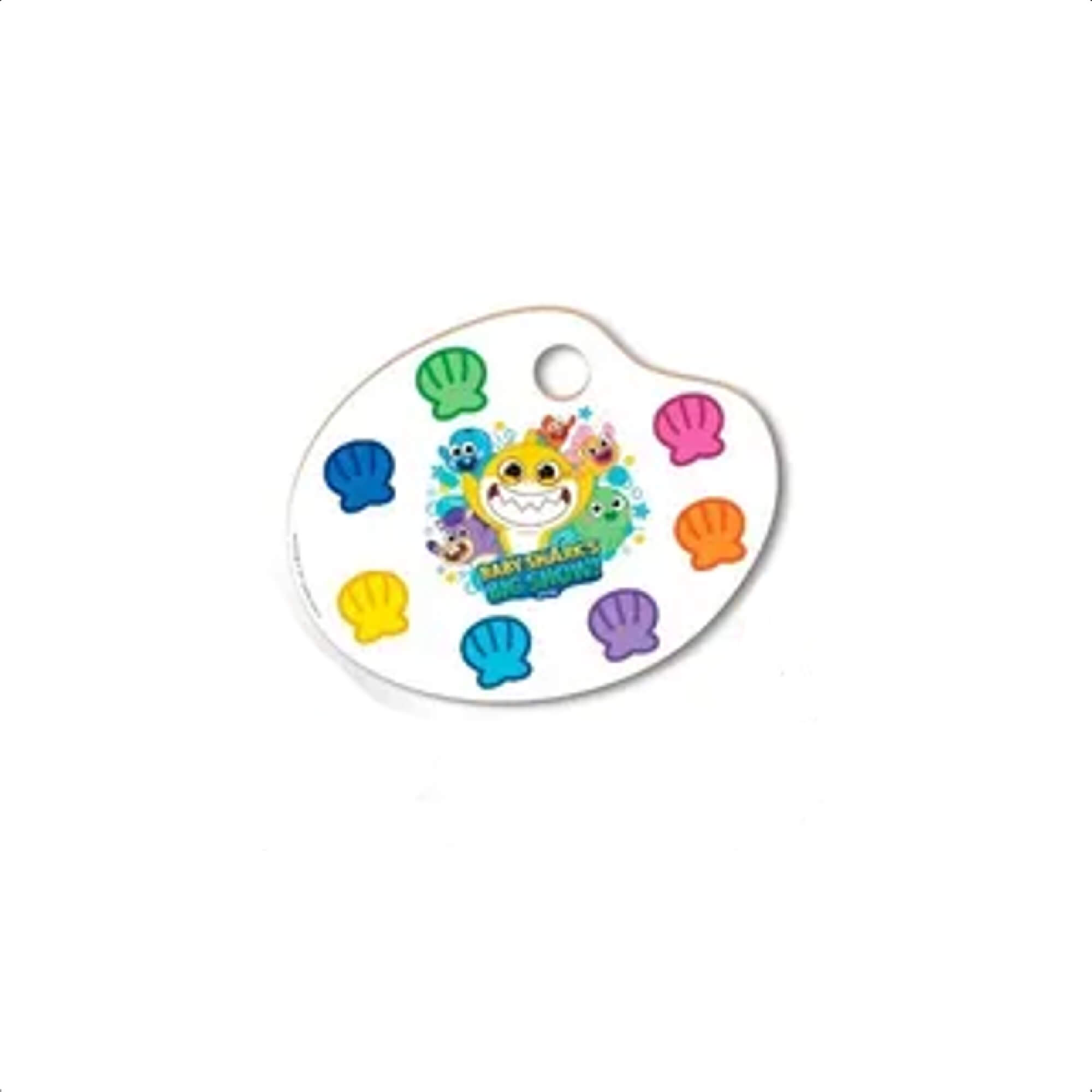 Kit Pintura Infantil Baby Shark Criatividade Coordenação Motora Cavalete Nig Brinquedos 0746