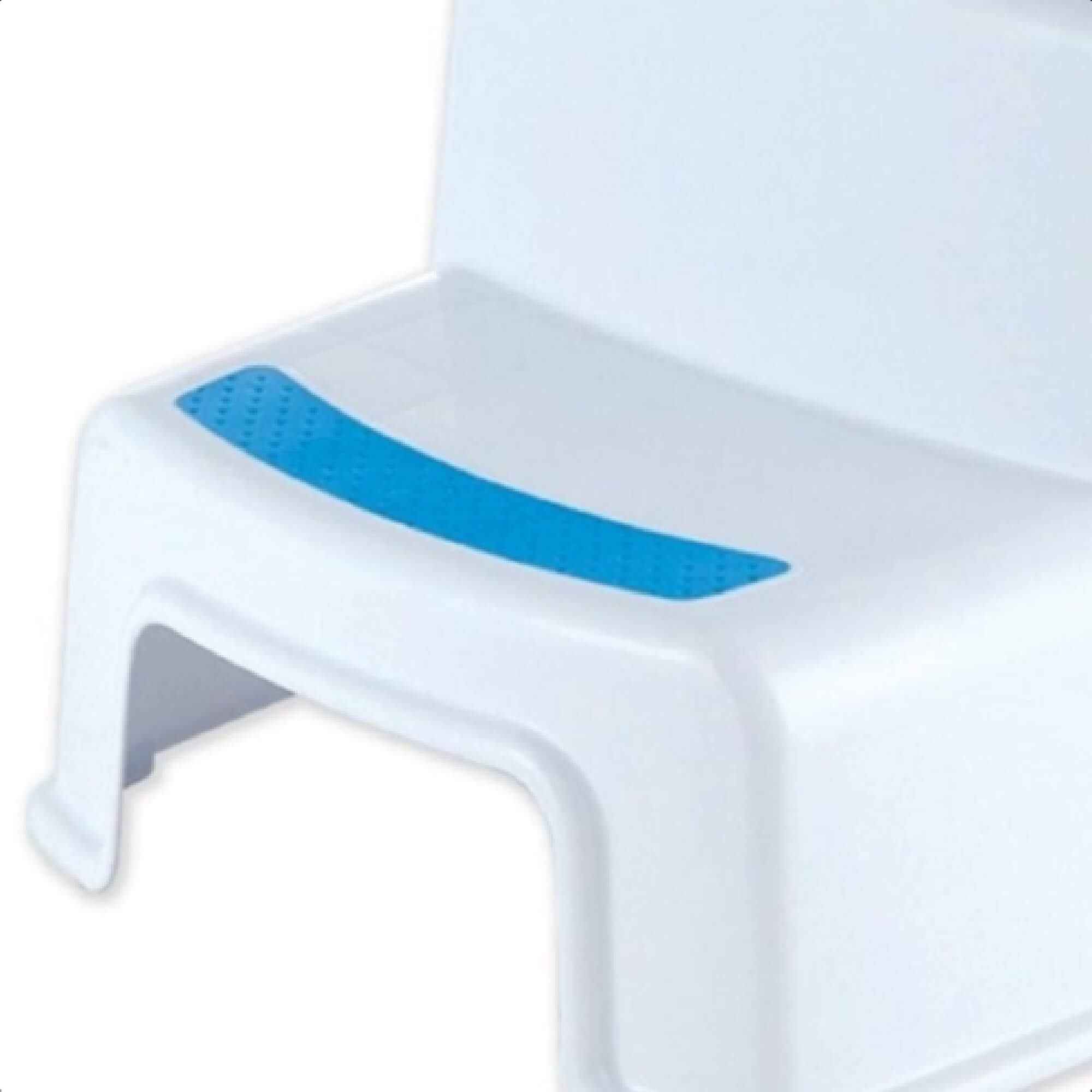 Banquinho de Banheiro 2 Degraus New Style Infantil leve e Portátil de 3 à 10 Anos Máximo 70kg Azul KaBaby - 22017A