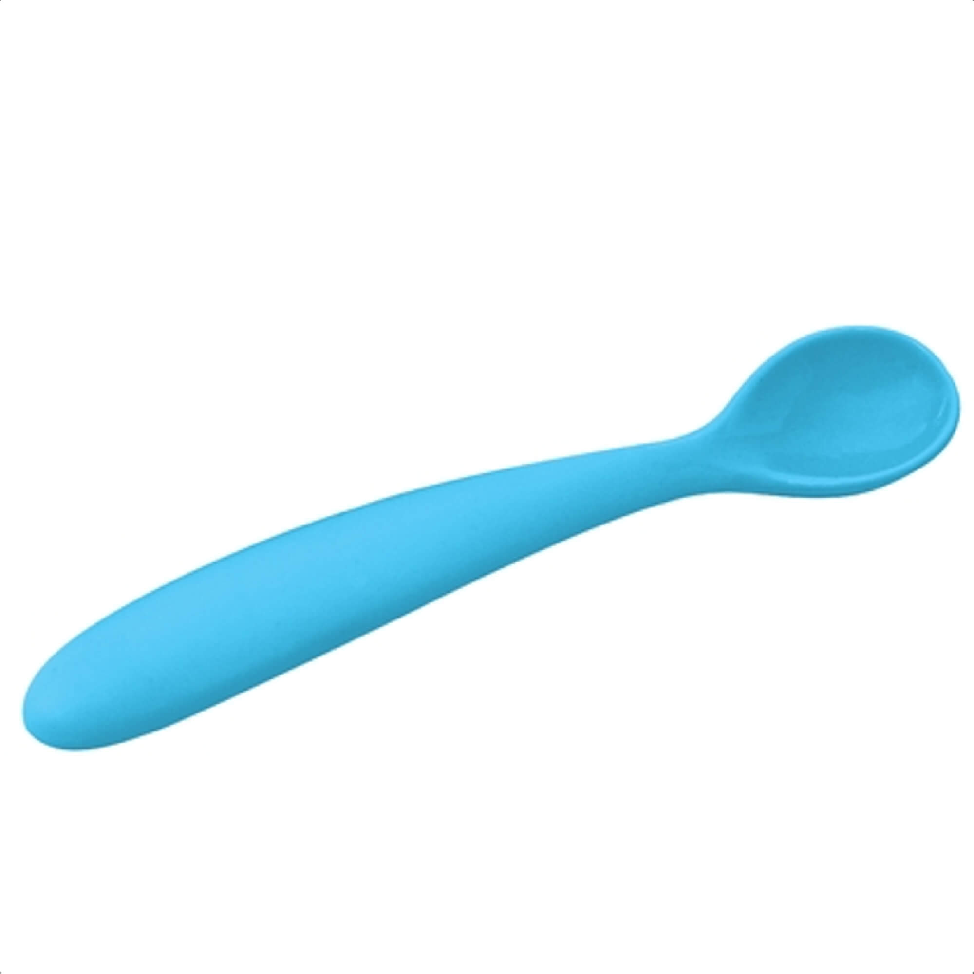 Conjunto p/ Criança Bowl com Tampa, Colher Maleável Com ventosa Azul KaBaby 1130A