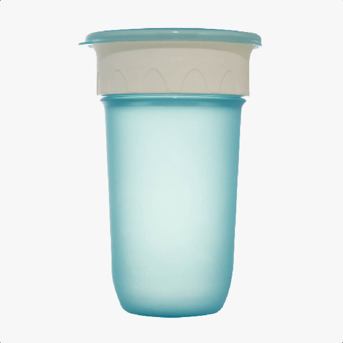 Copo 360º 300ml Azul Não Derrama Transição Infantil Bebê Livre de BPA Sport KaBaby - 1235A