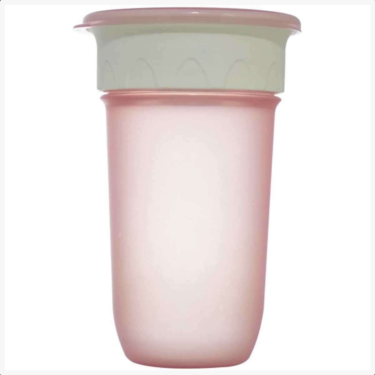 Copo 360 Graus Sport Infantil 300 ML A Partir De 6 Meses Design Inovador Prático Fácil Manuseio Rosa KaBaby - 1235R