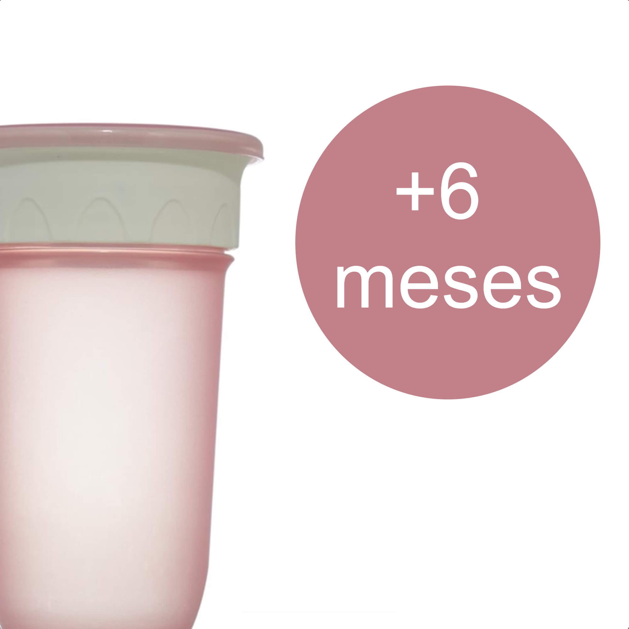 Copo 360 Graus Sport Infantil 300 ML A Partir De 6 Meses Design Inovador Prático Fácil Manuseio Rosa KaBaby - 1235R