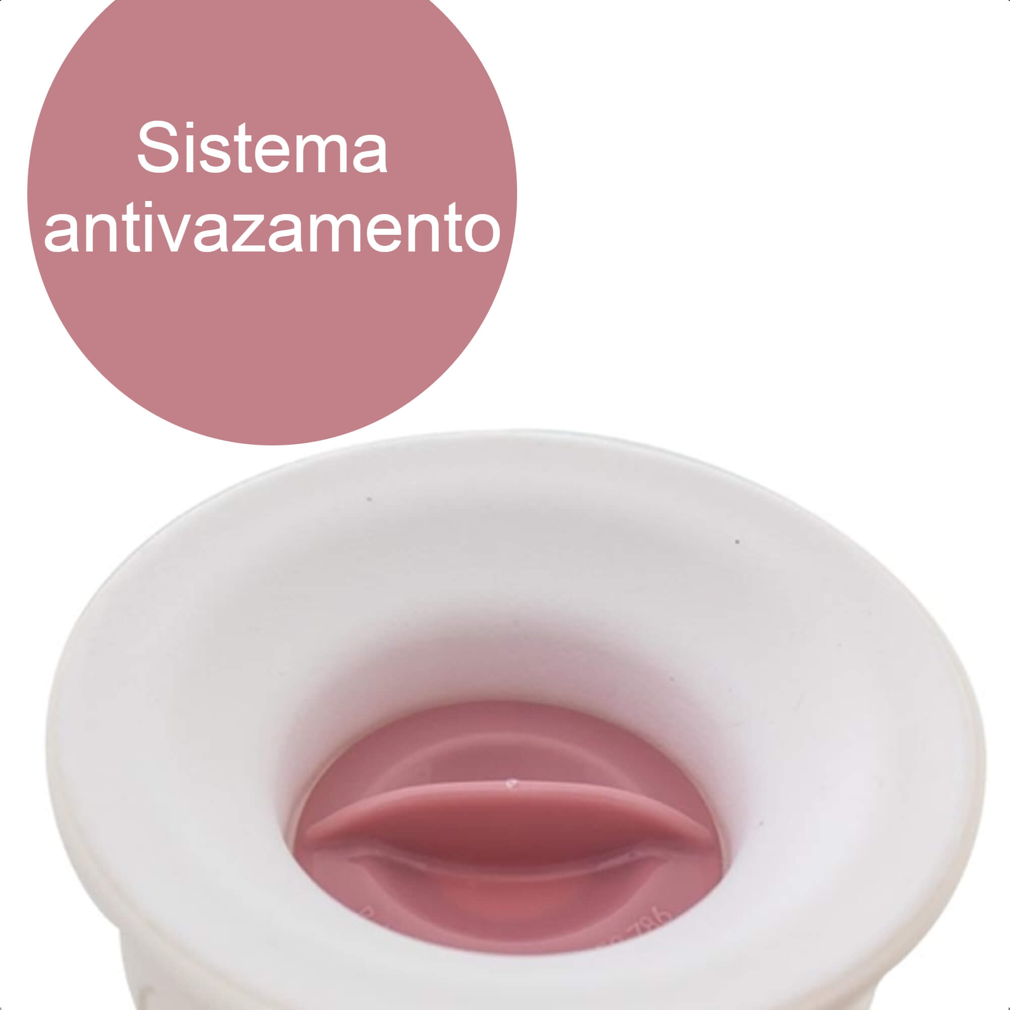 Copo 360 Graus Sport Infantil 300 ML A Partir De 6 Meses Design Inovador Prático Fácil Manuseio Rosa KaBaby - 1235R