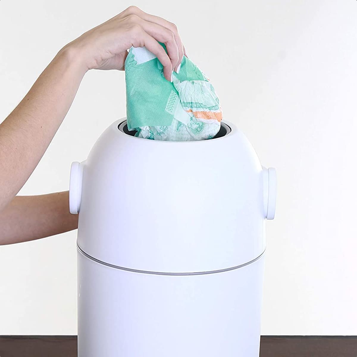 Lixeira Mágica Antiodor para fraldas Sistema de vedação Branco KaBaby - 11200B