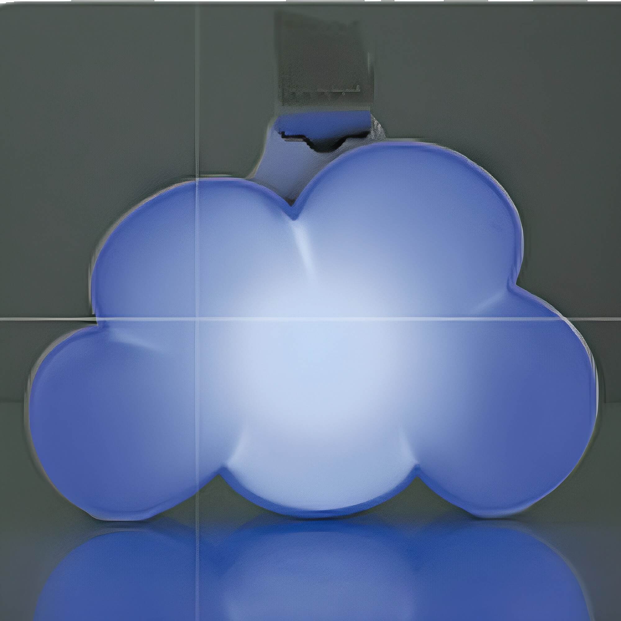 Luminária Musical Little Cloud Infantil 3 Níveis de Brilho 11701B - KaBaby