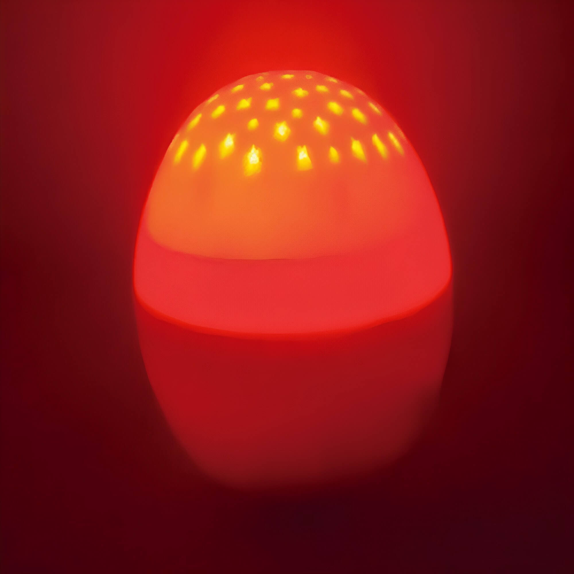 Luminária Musical Little Egg Infantil Projeta Estrelas e Lua KaBaby - 11705B