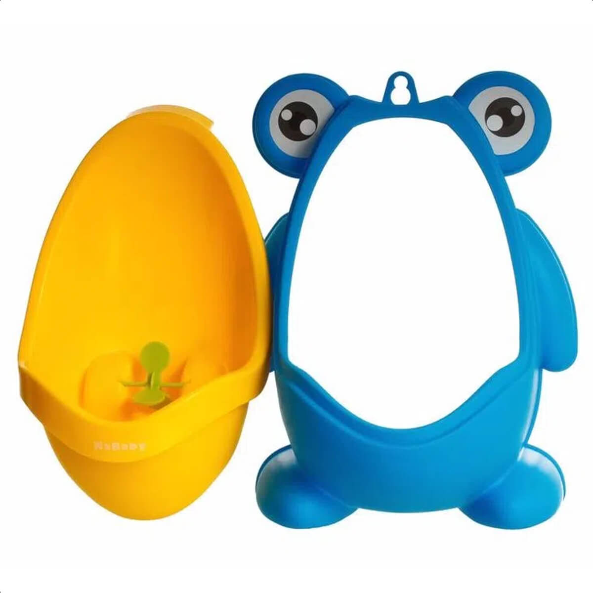 Mictório Infantil Sapinho Azul c/ Ventosa de Parede Portátil KaBaby - 22004B