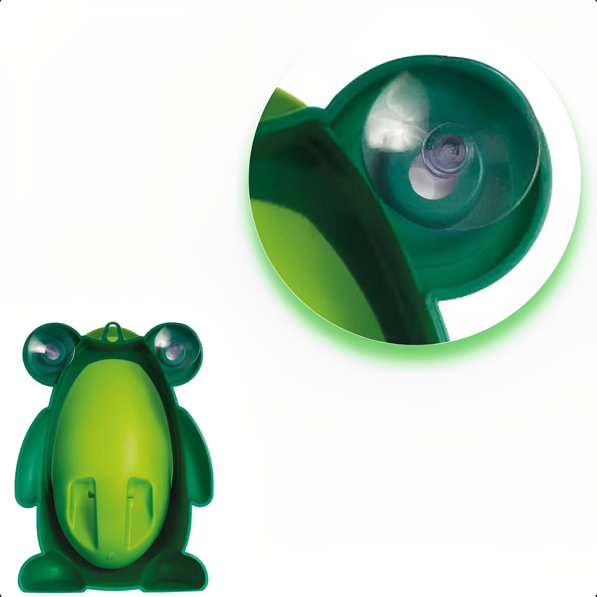Mictório Infantil Sapo Verde c/ Recipiente Removível KaBaby - 22004G