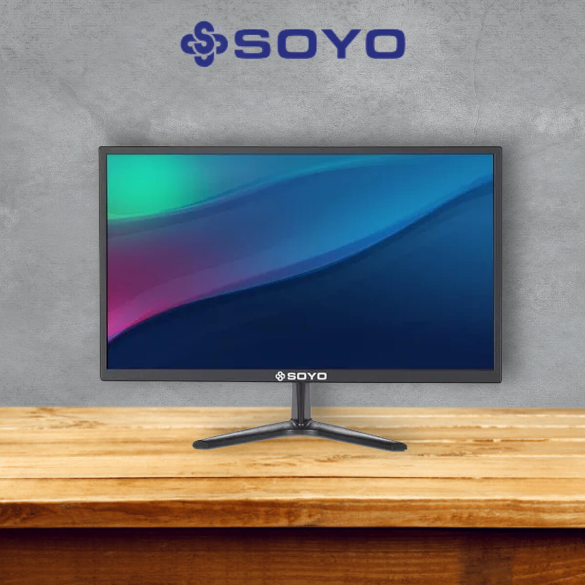 Monitor Led Soyo 19" Widescreen HD HDMI/VGA - SM190-L02