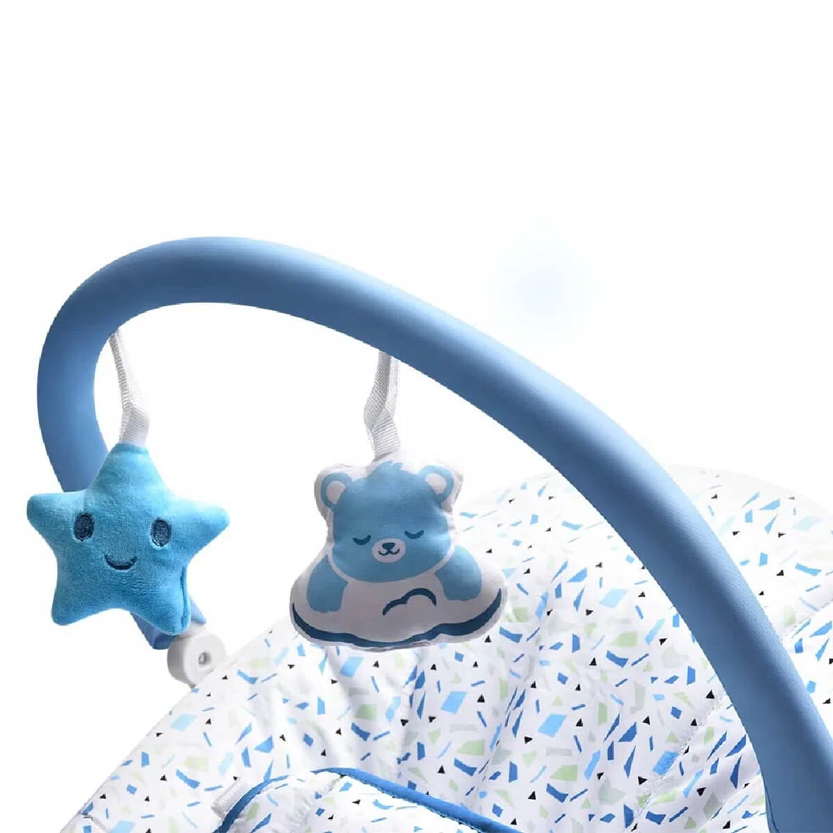 Cadeira de Descanso Para Bebê 0-11kg C/ Cinto de Segurança Multikids Baby BB218