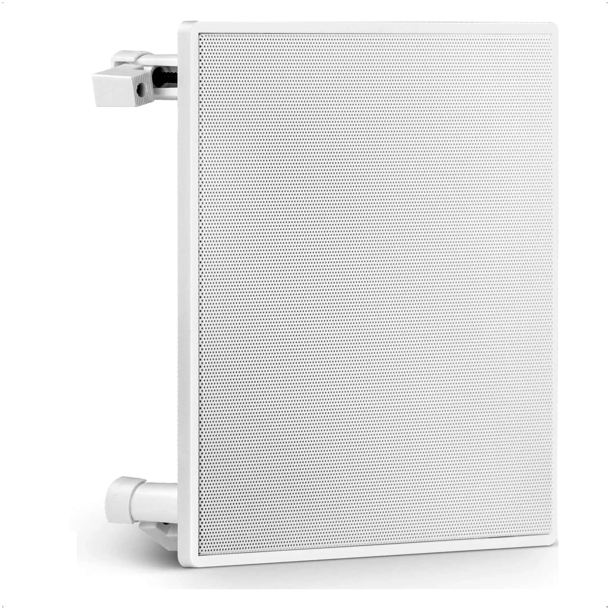 Caixa de Som Arandela Quadrada Coaxial 50W RMS Frahm CS 6 Pol 8 Ohms 70V Alumínio 138x138mm-32145