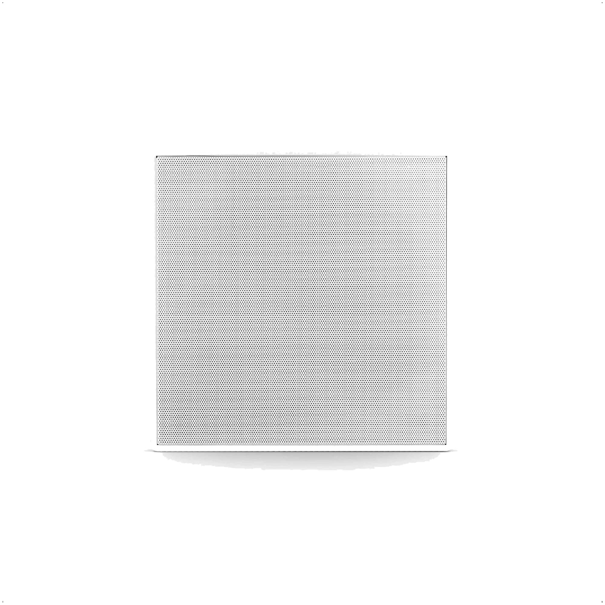 Caixa de Som Arandela Quadrada Coaxial 50W RMS Frahm CS 6 Pol 8 Ohms 70V Alumínio 138x138mm-32145