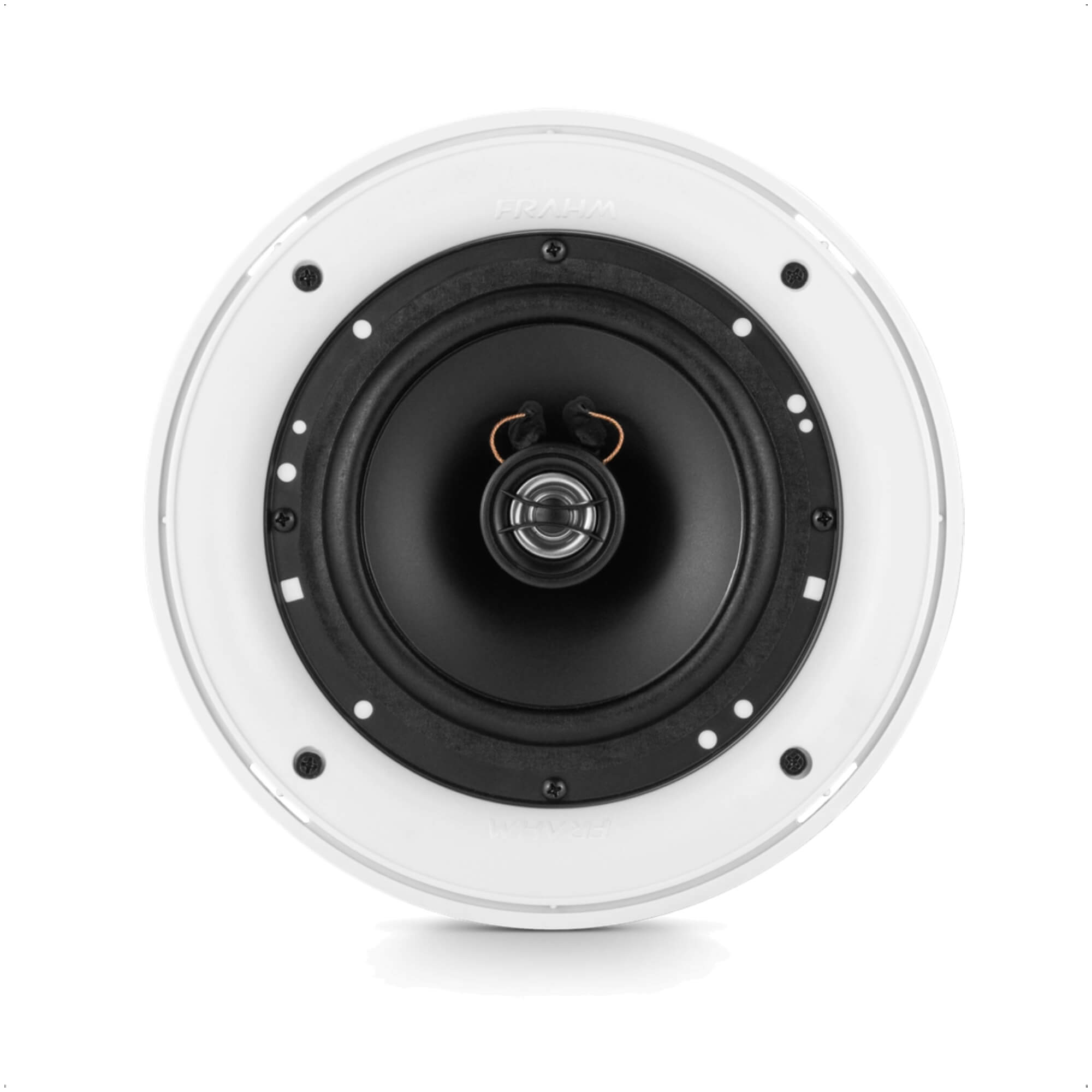 Caixa de Som Arandela Redonda 50W 8 Ohms Frahm CS 6 Polegadas FR 50 R Tela de Alumínio  - 31544