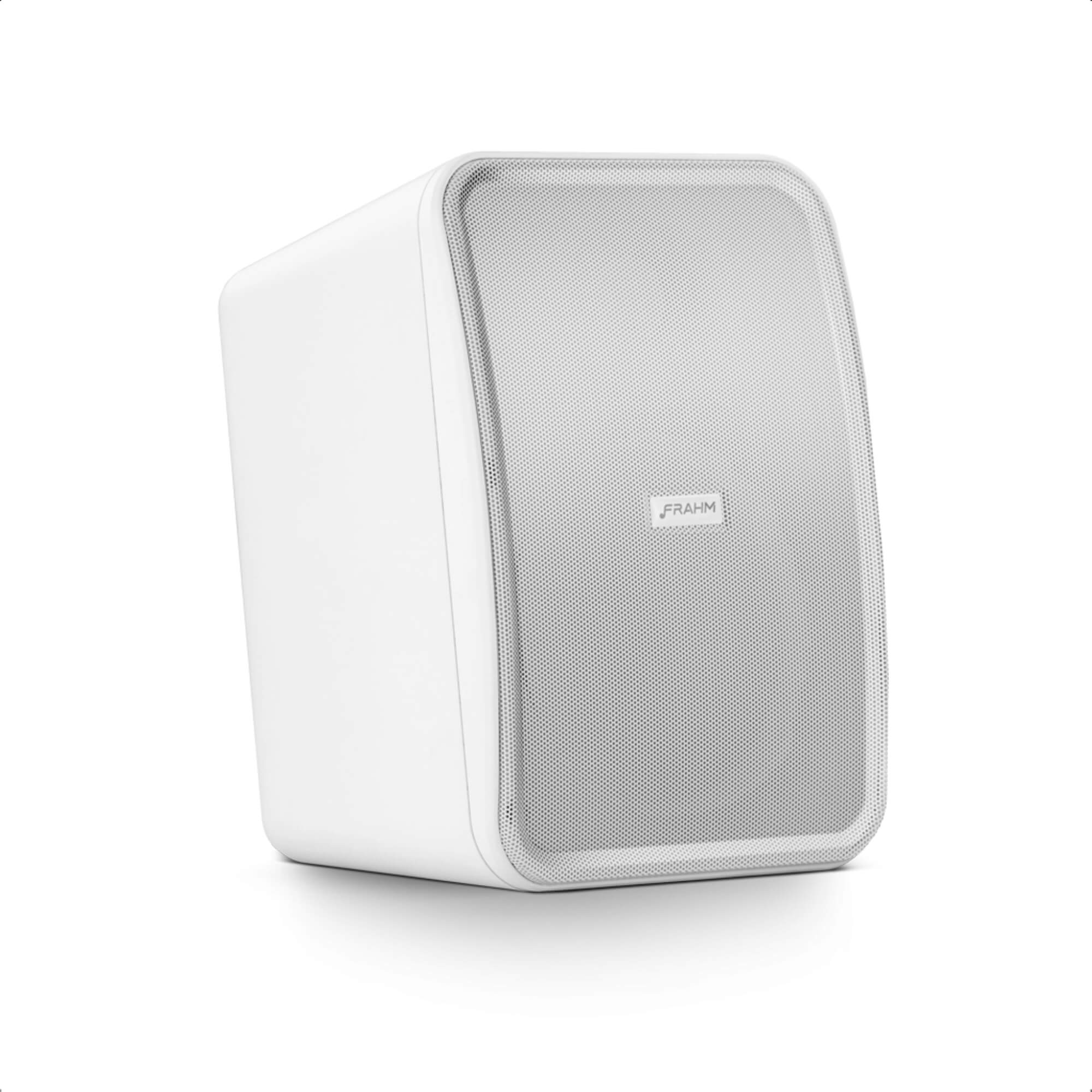 Par de Caixas de Som Outdoor Acústica Frahm Passiva 120W RMS 8 Ohms 5 Pol. HS Branca - 31804