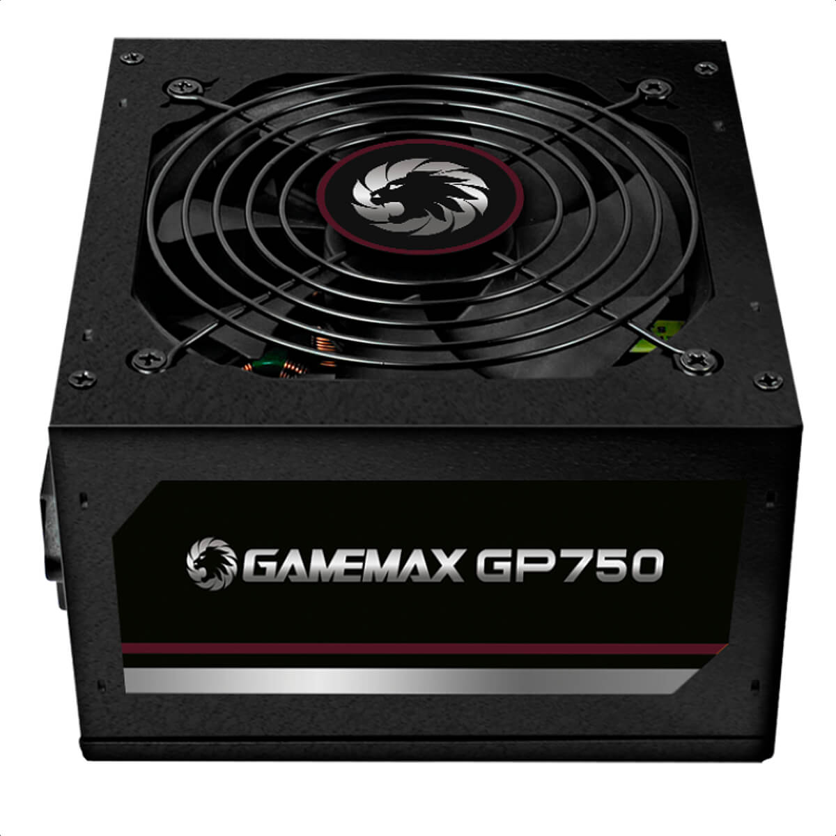 Fonte Gamer ATX 750W Preta 80 Plus Bronze 50-60Hz Auto Range 110-240V - Gamemax GP750