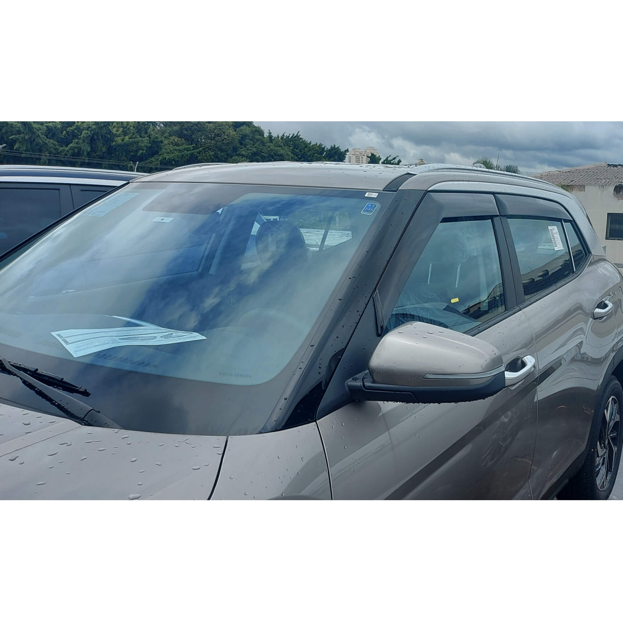 Calha de Chuva Creta 2021/2026 Nova Geração, 4 portas, Modelo Inteiriça/Slim - TG Poli 25.010