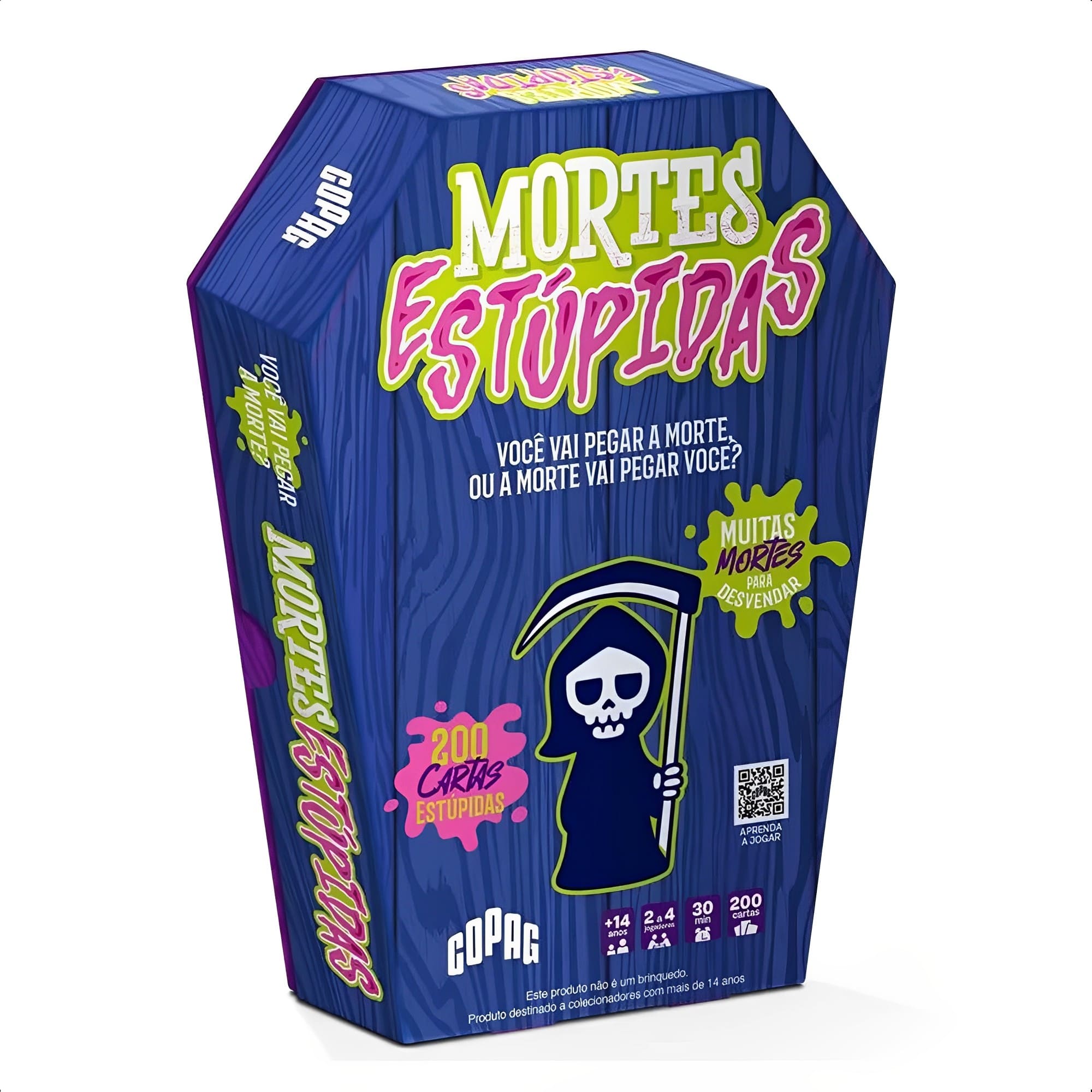 Jogo De Tabuleiro Mortes Estúpidas +14 Anos Divertido Copag - 31418
