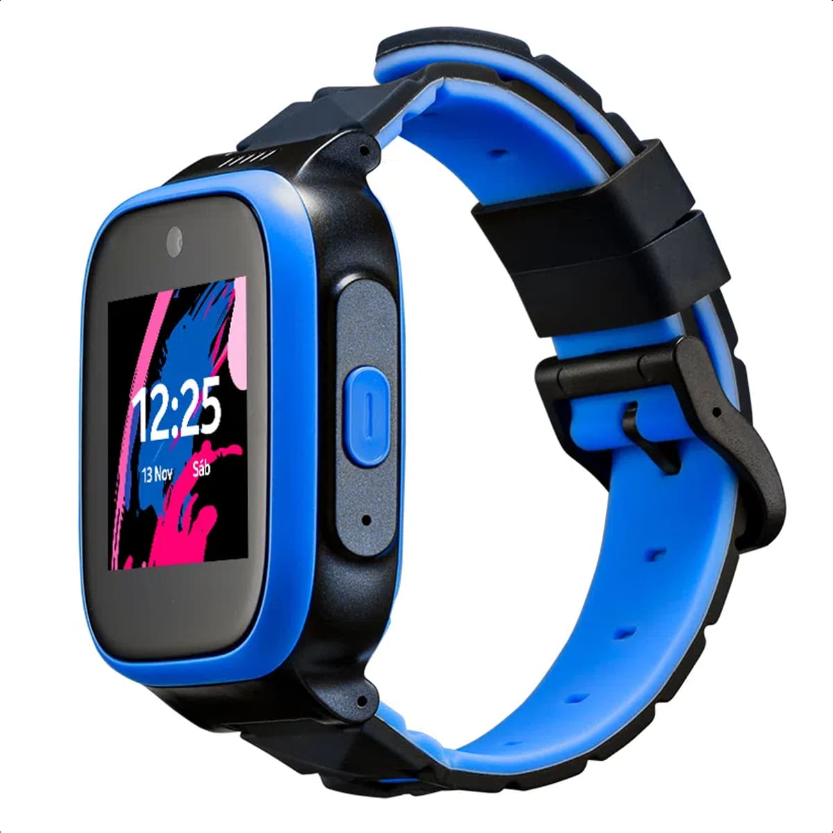 Smartwatch Infantil Multilaser Kid Watch 4G Controle Parental Contador de Passos Wi-Fi Azul P9200