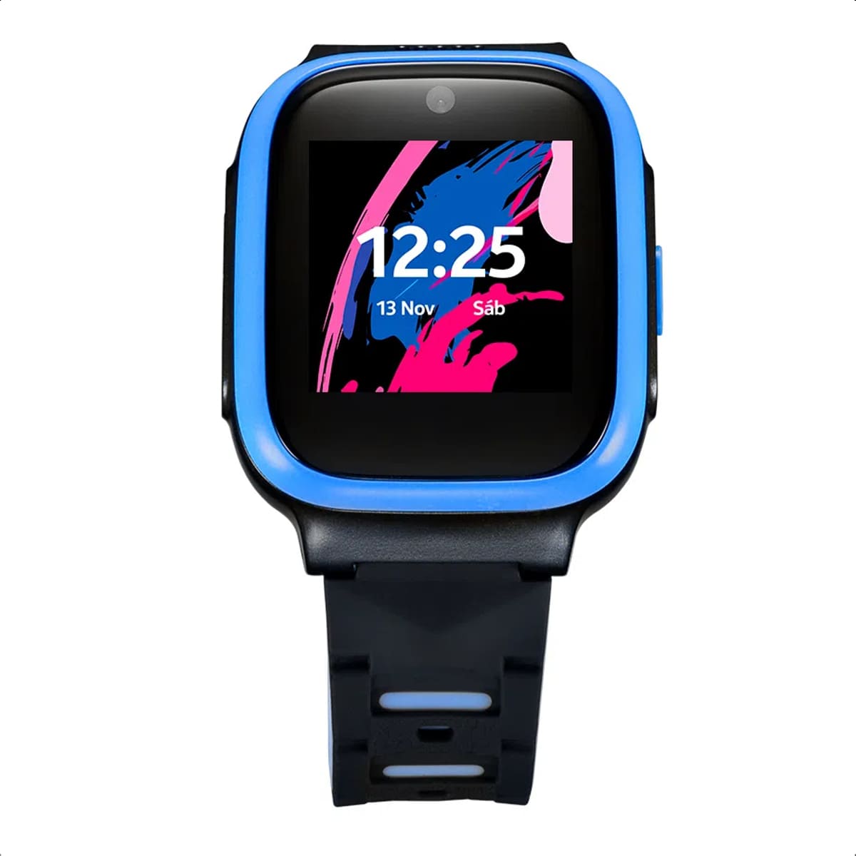 Smartwatch Infantil Multilaser Kid Watch 4G Controle Parental Contador de Passos Wi-Fi Azul P9200
