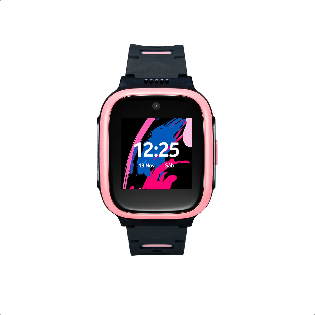 Smartwatch Infantil Multilaser Kid Watch 4G Controle Parental Contador de Passos Wi-Fi Rosa P9201