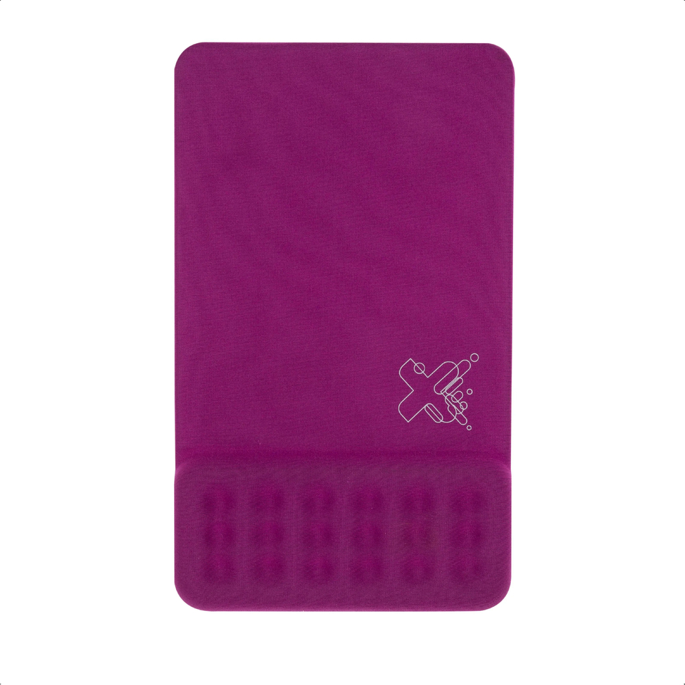 Mousepad Double Confort Estrutura Em Gel Evita Fadiga Silicone Rosa Maxprint - 6013413