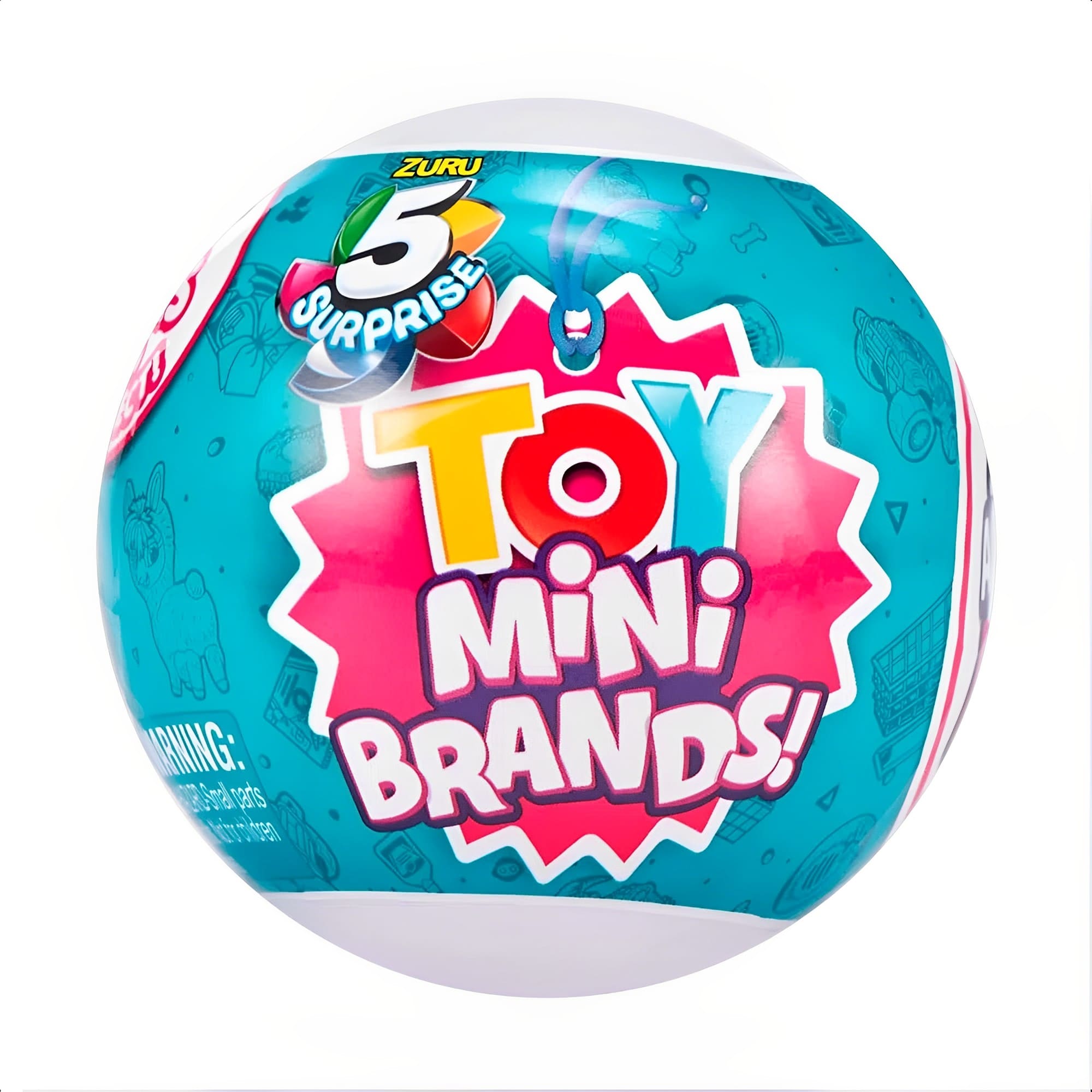 Bolinha Surpresa 5 Surprise Toy Mini Brands Miniaturas Colecionáveis de Brinquedos Xalingo - 54054