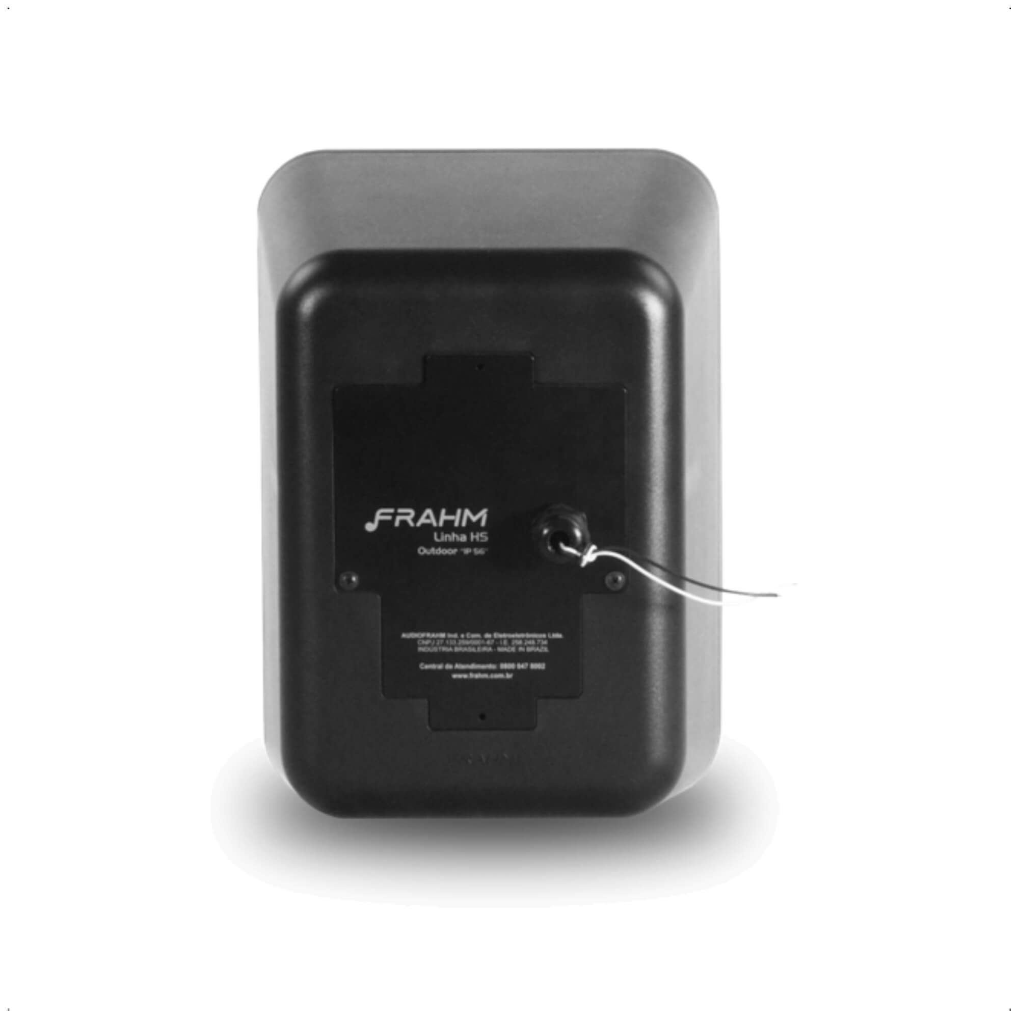 Par de Caixas de Som Outdoor Com Trafo Frahm Passiva 140W RMS HS 6 Polegadas 8 Ohms - 32068