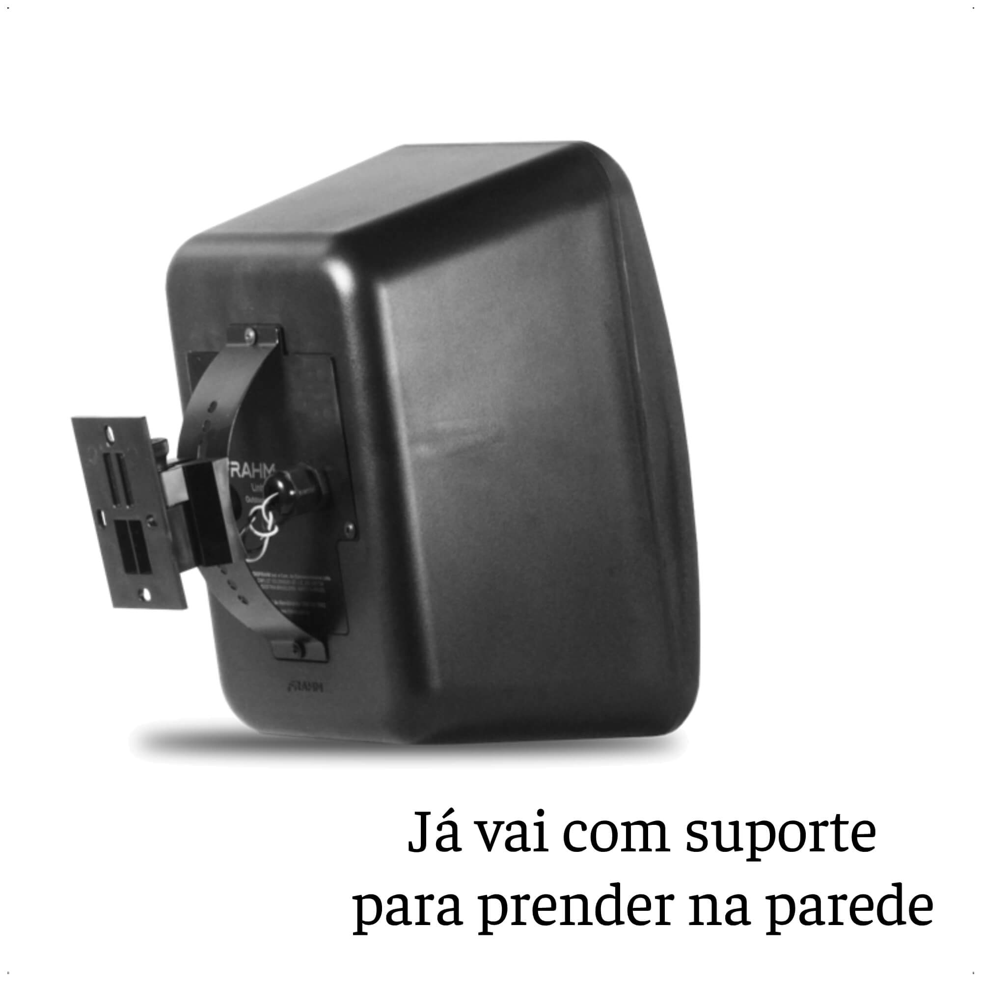 Par de Caixas de Som Outdoor Com Trafo Frahm Passiva 140W RMS HS 6 Polegadas 8 Ohms - 32068