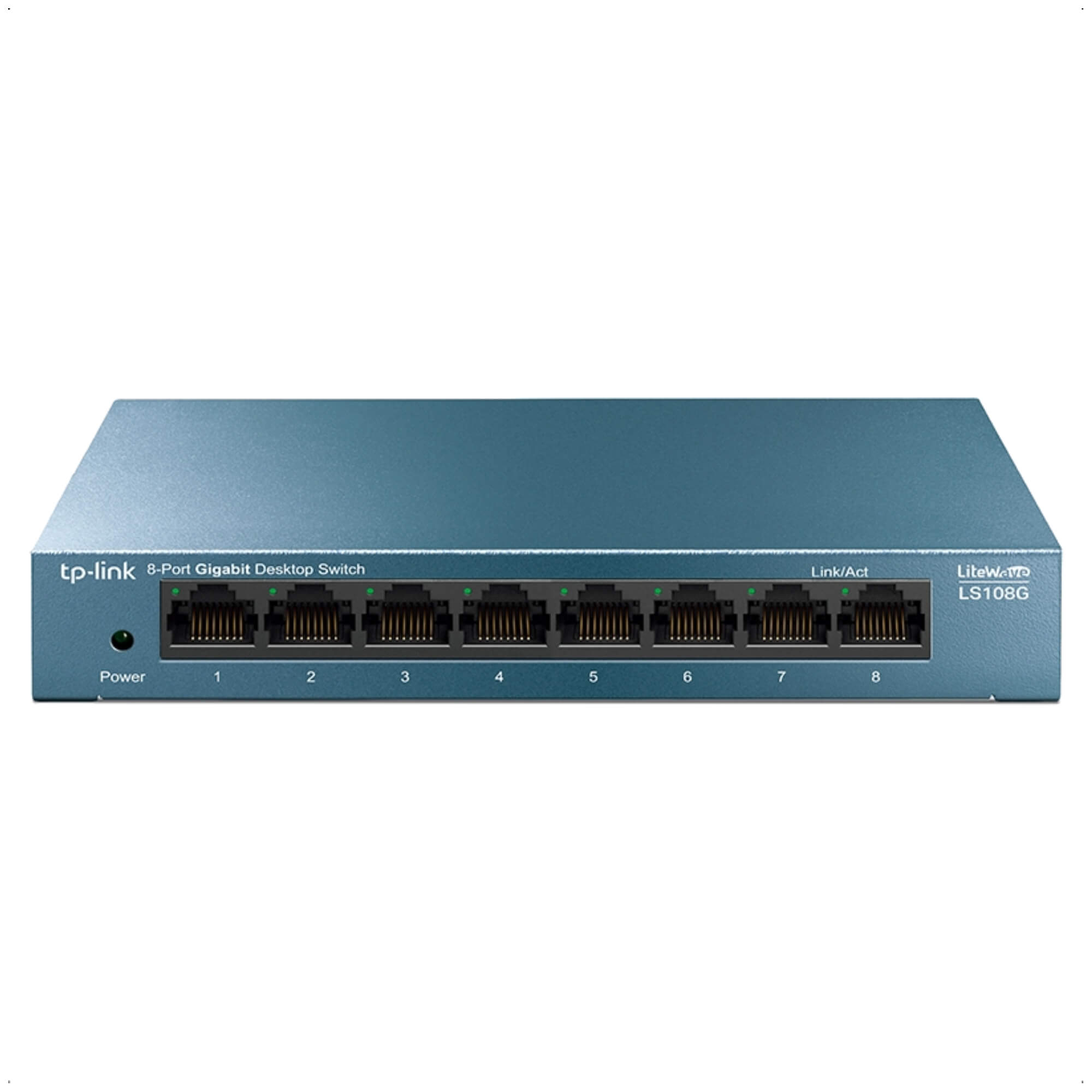 Switch Gigabit de Mesa com 8 portas LS108G LiteWave RJ45 10/100/1000Mbps TP-LINK - TPN0214