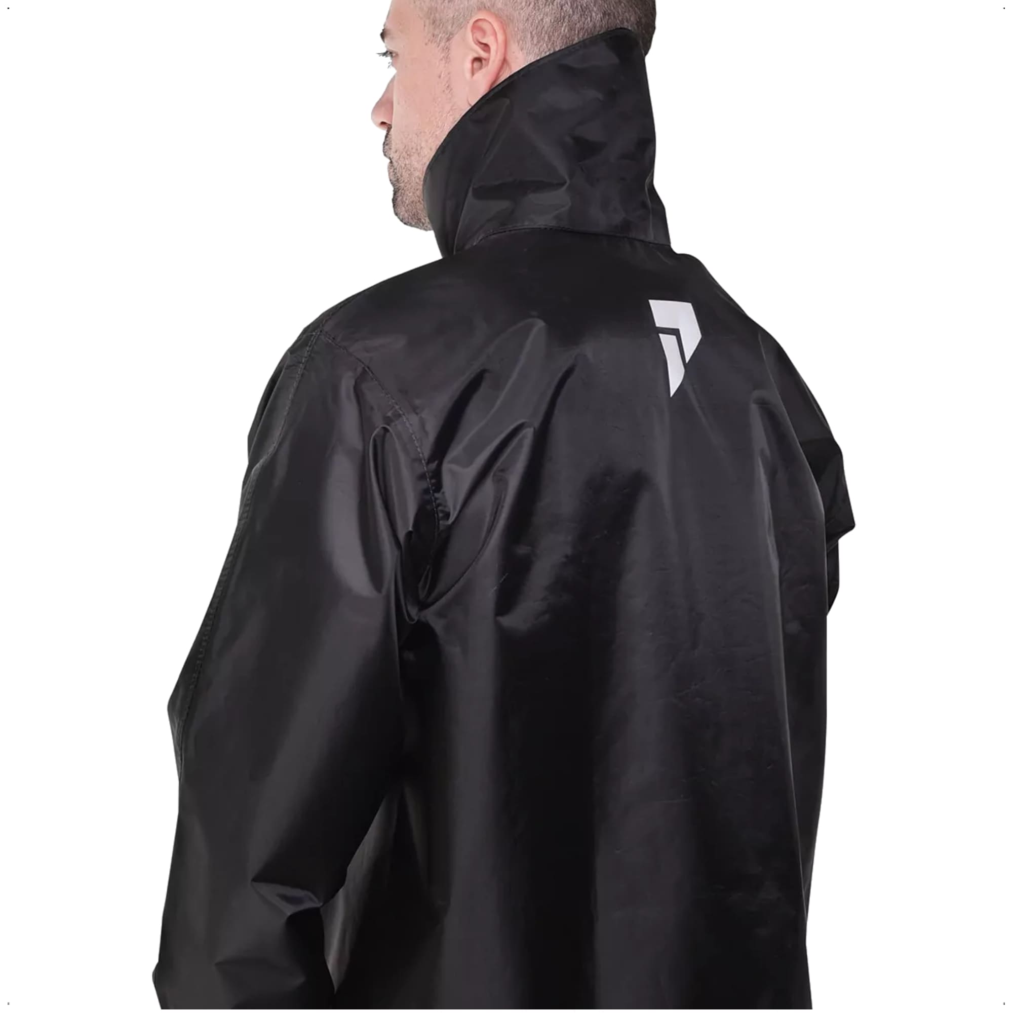 Conjunto Capa de Chuva Motoqueiro Tamanho G Nylon 0,20mm Urban Masculino Pioneira-1801-M-PRE-G