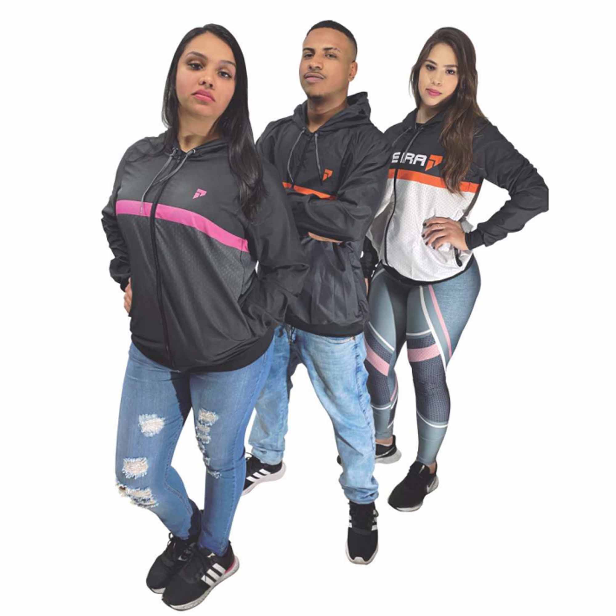 Corta Vento Casual Esporte Tamanho GG Unissex Proteção Solar Pioneira - 9502-GG