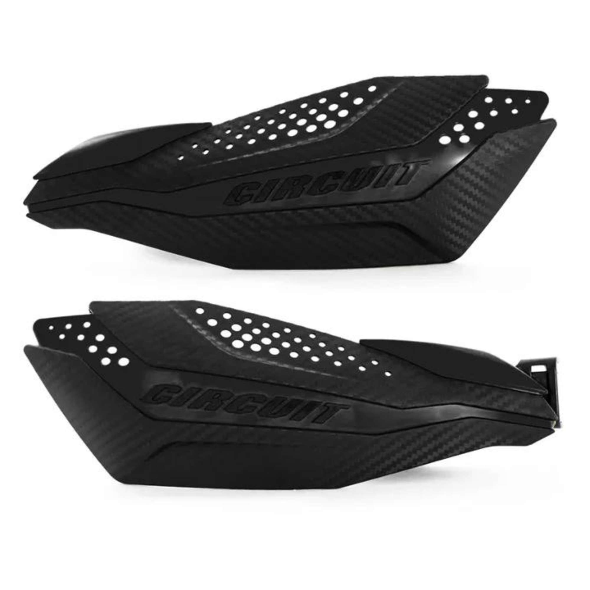 Kit Protetor de mão Off Road/Motocross Universal Dakar Carbon/Preto Circuit - PM038-2D1