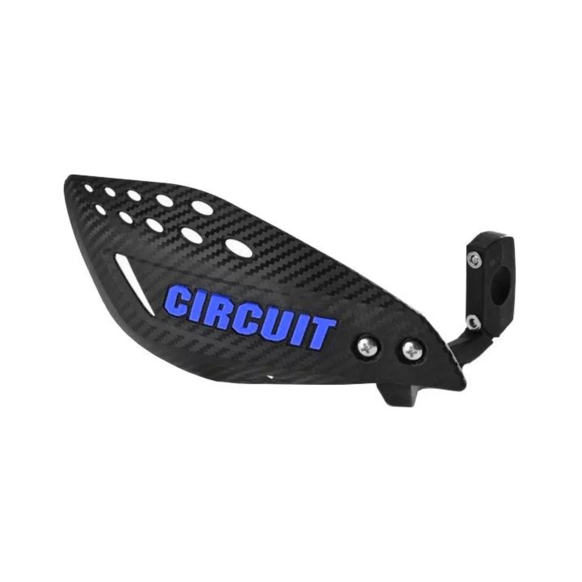 Kit Protetor de mão Off Road/Super Motard universal Vector Carbon/Azul Circuit - PM061-2D4