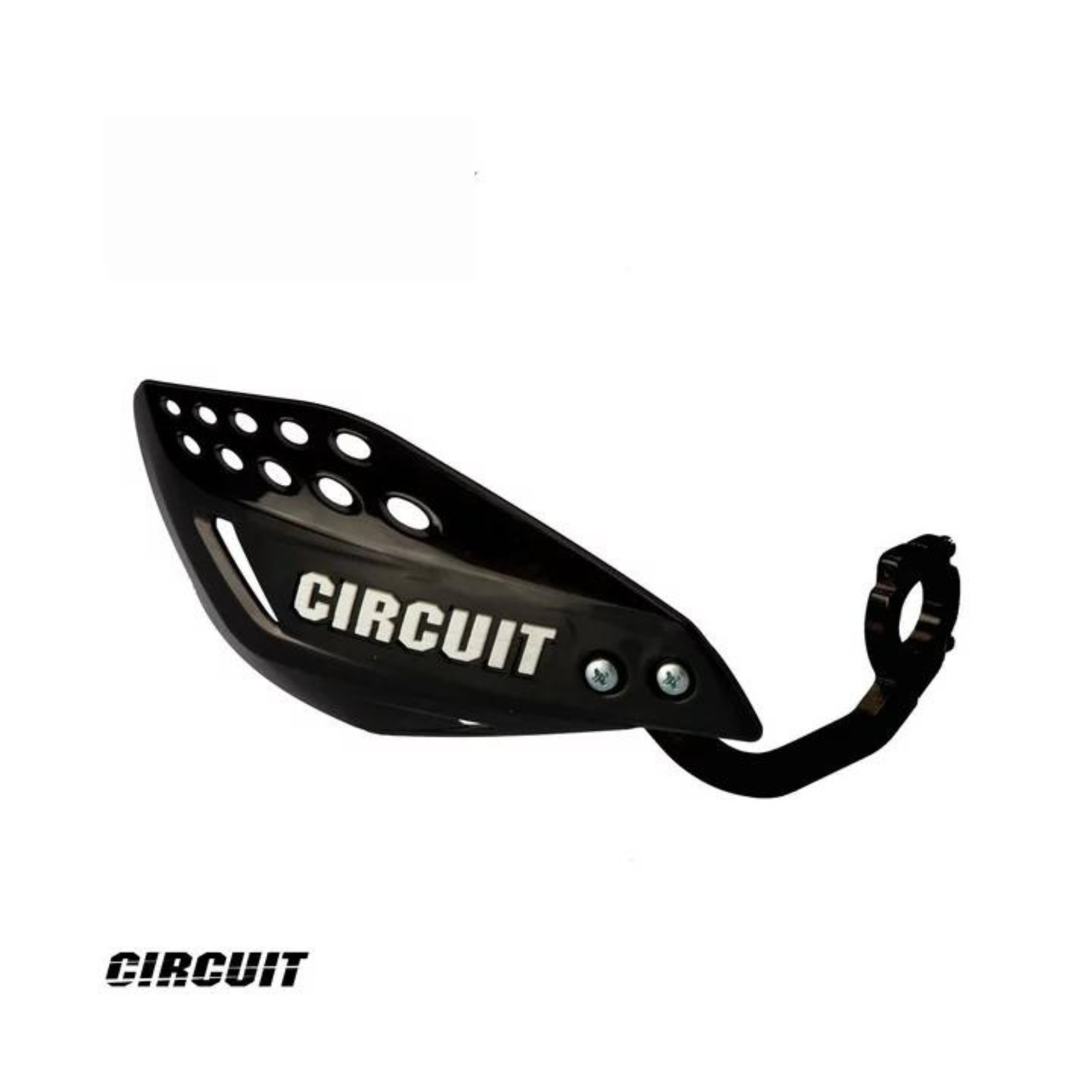 Kit Protetor de mão Off Road/Super Motard universal Vector Preto/Branco Circuit - PM061-212