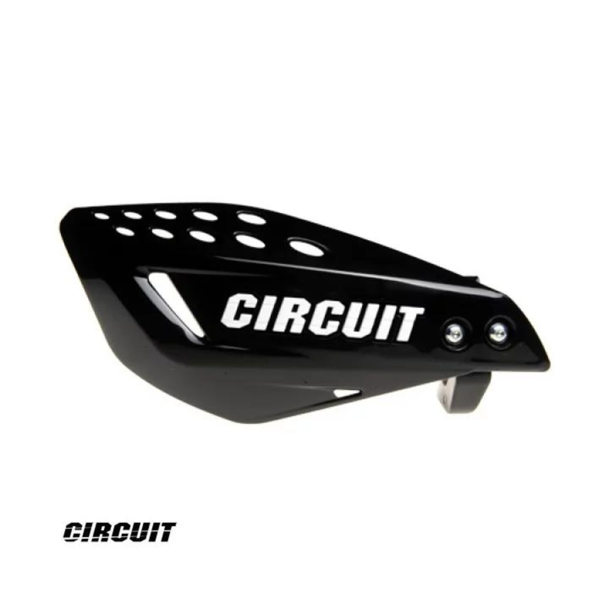 Kit Protetor de mão Off Road/Super Motard universal Vector Preto/Branco Circuit - PM061-212