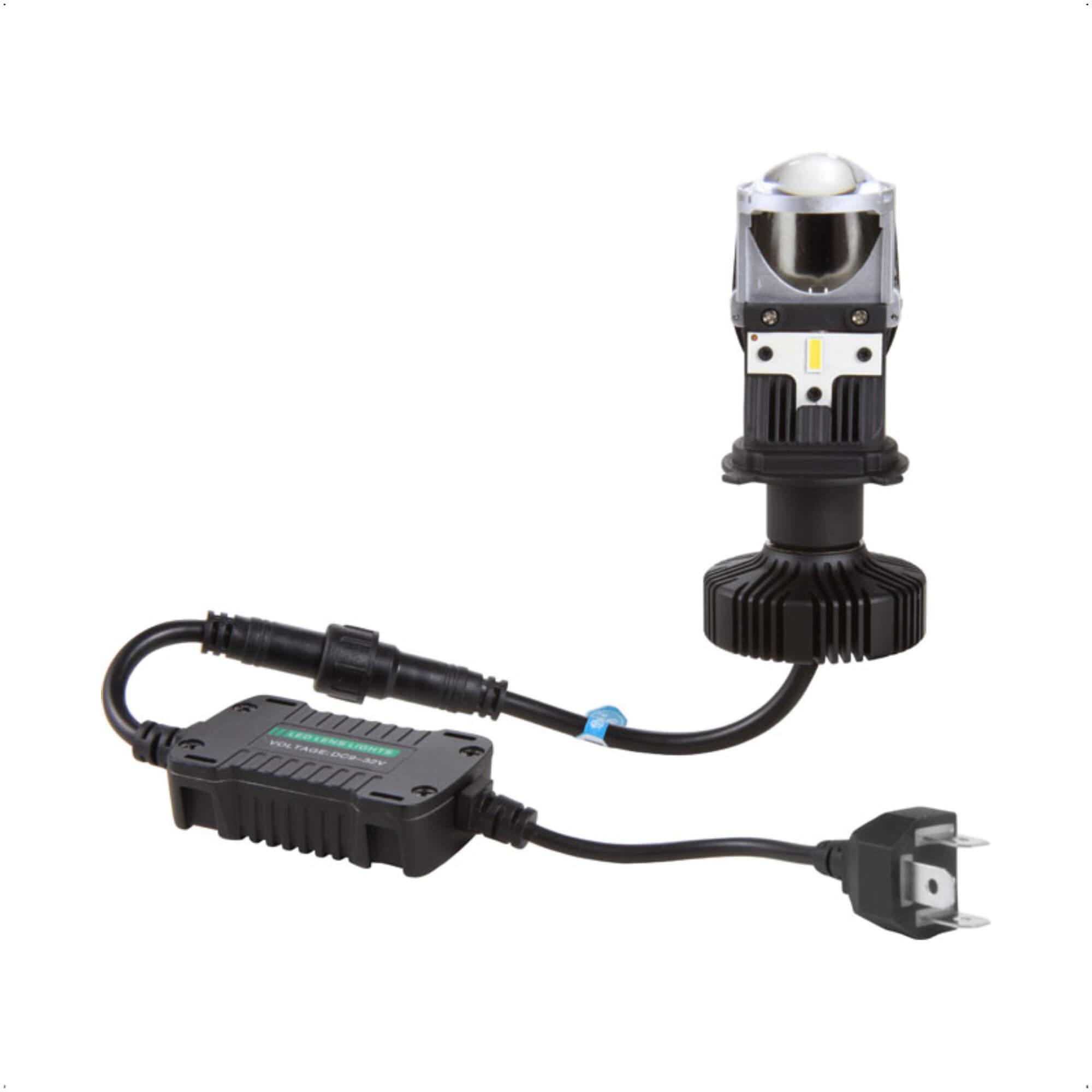 Lâmpada Led Eliptico H4 6500K 12V 36W 5200 Lumens Shocklight - SLL-H4 EP