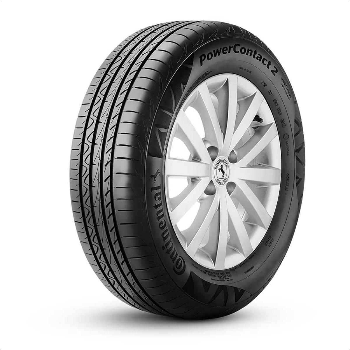 Pneu Continental ContiPowerContact 2 195/55R15 85H Aro 15 515kg 210km/h BRPNEU0327