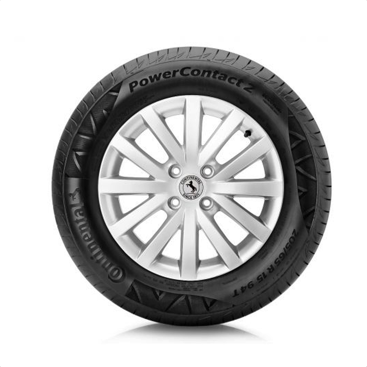 Pneu Continental ContiPowerContact 2 195/55R15 85H Aro 15 515kg 210km/h BRPNEU0327