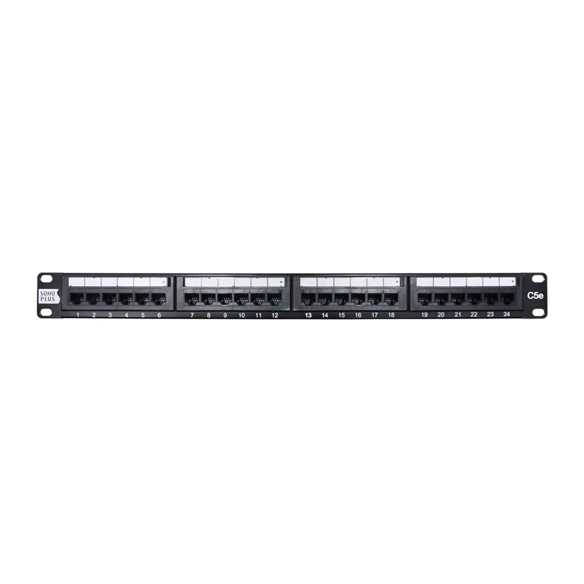 Patch Panel 24 Portas CAT-5-e - T568A/B  Furukawa SohoPlus