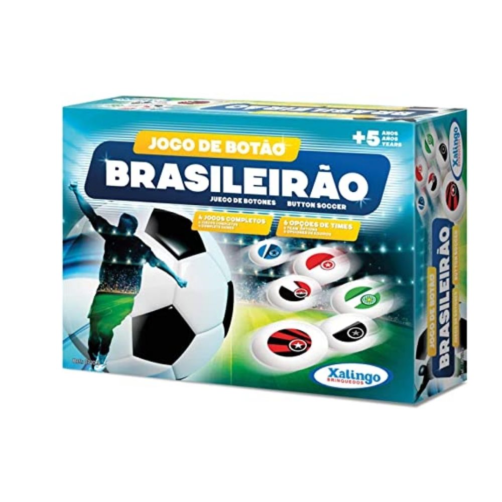 COMP 30 Unidades Jogo de Botão Brasileirão Xalingo - 07209