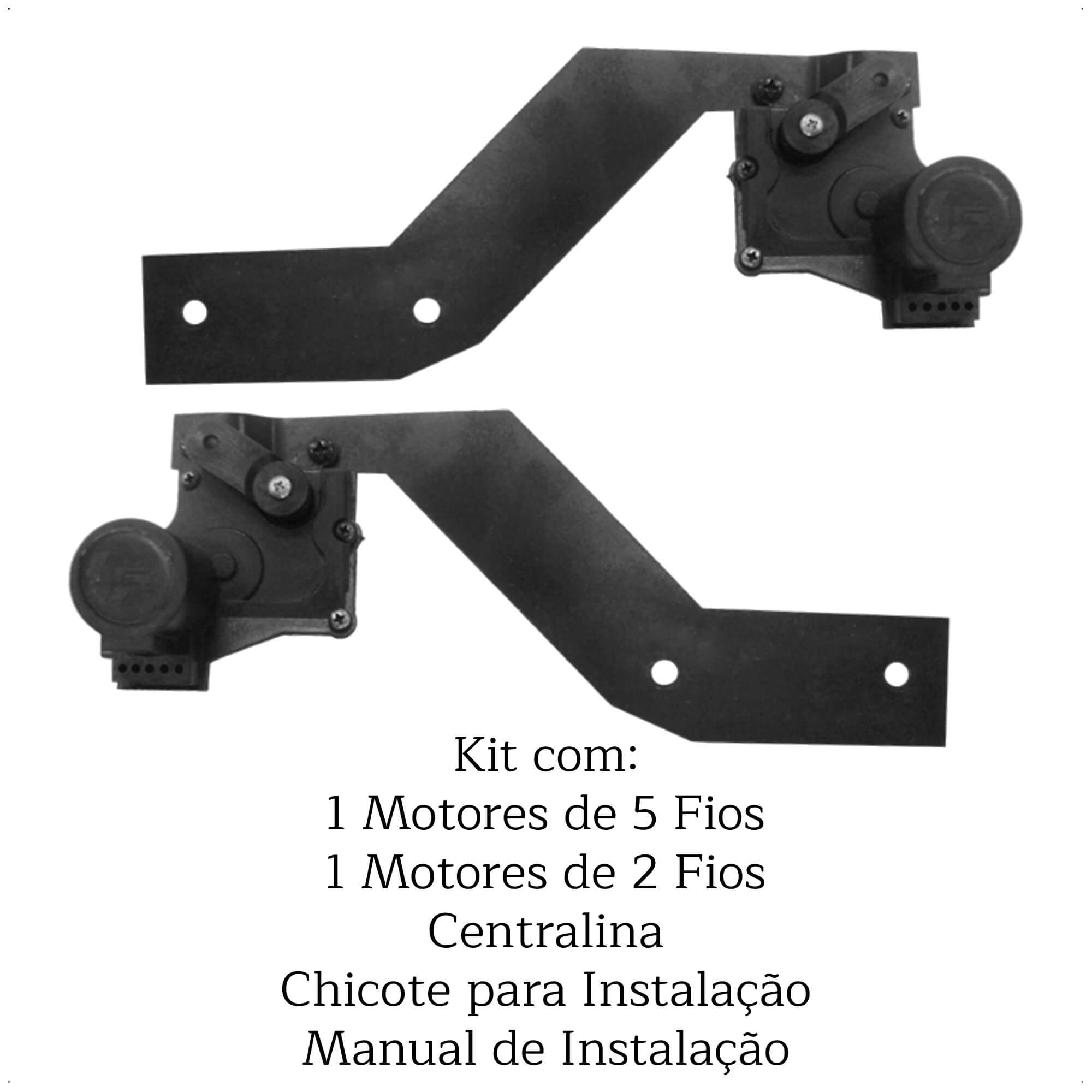 Kit de Trava Elétrica Tragial Ford Cargo 2011 2012 12v Plug and Play Automotivo - PAKTFDMN004